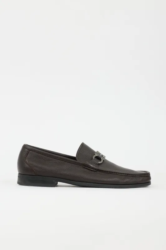 Leather Gancini Loafer sold by VSP Consignment