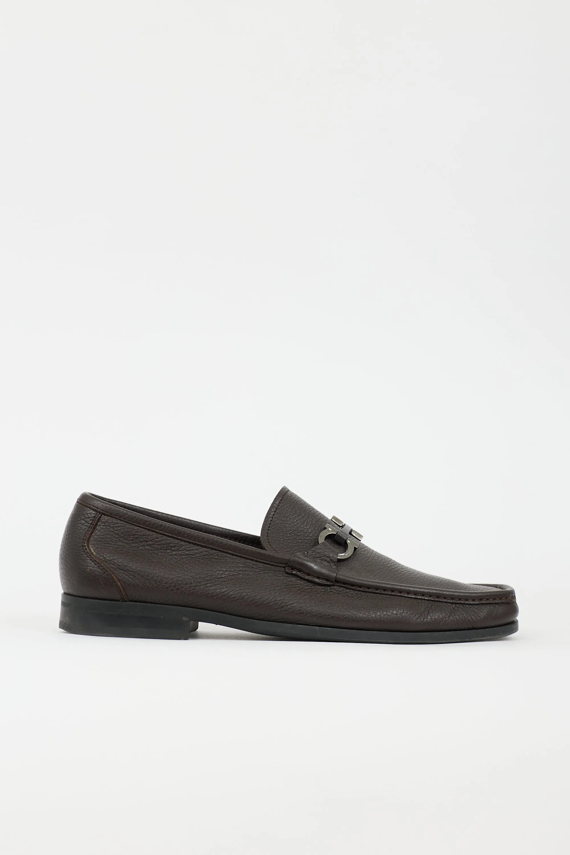 Leather Gancini Loafer sold by VSP Consignment