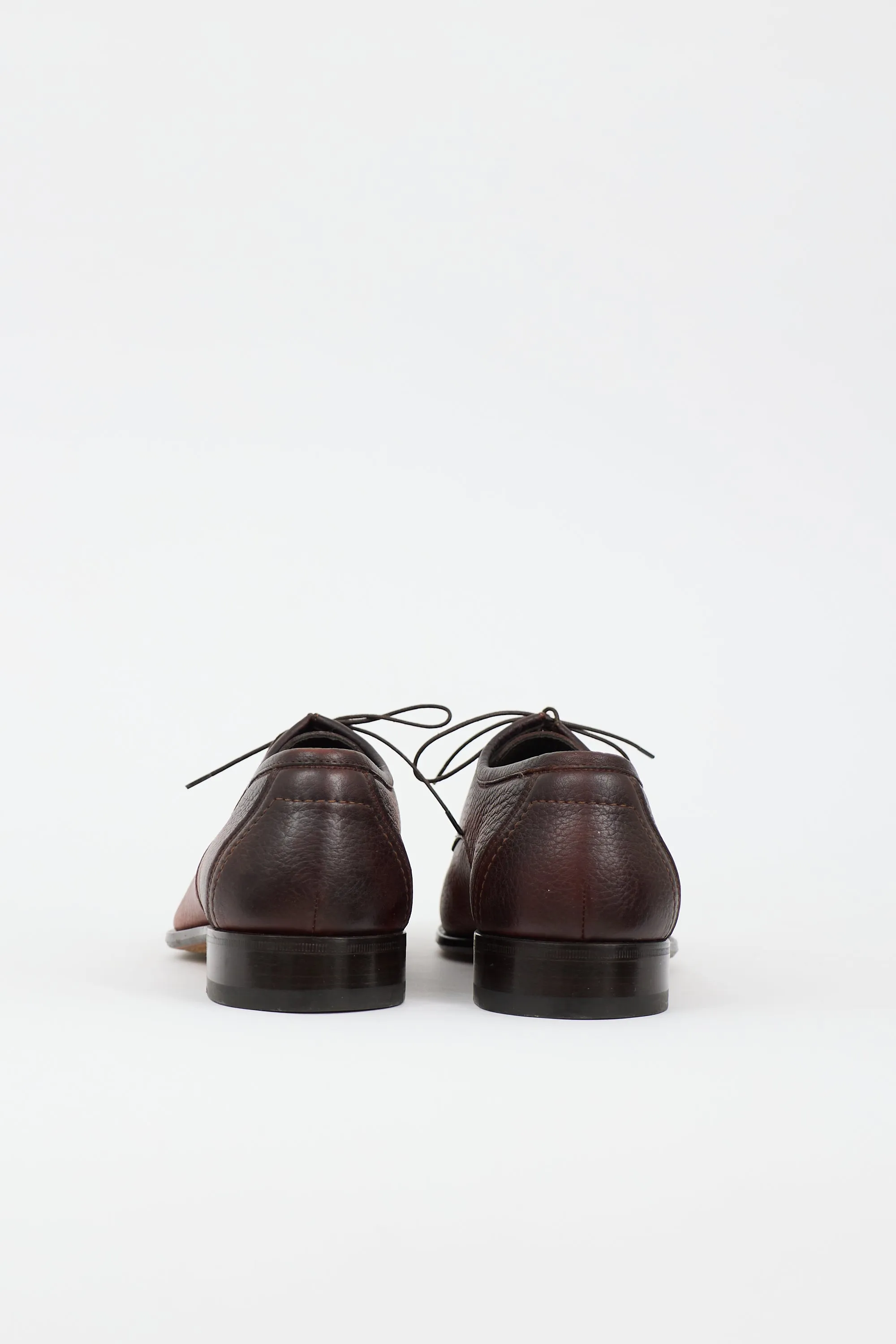 Gradient Leather Derby sold by VSP Consignment product image thumbnail 4