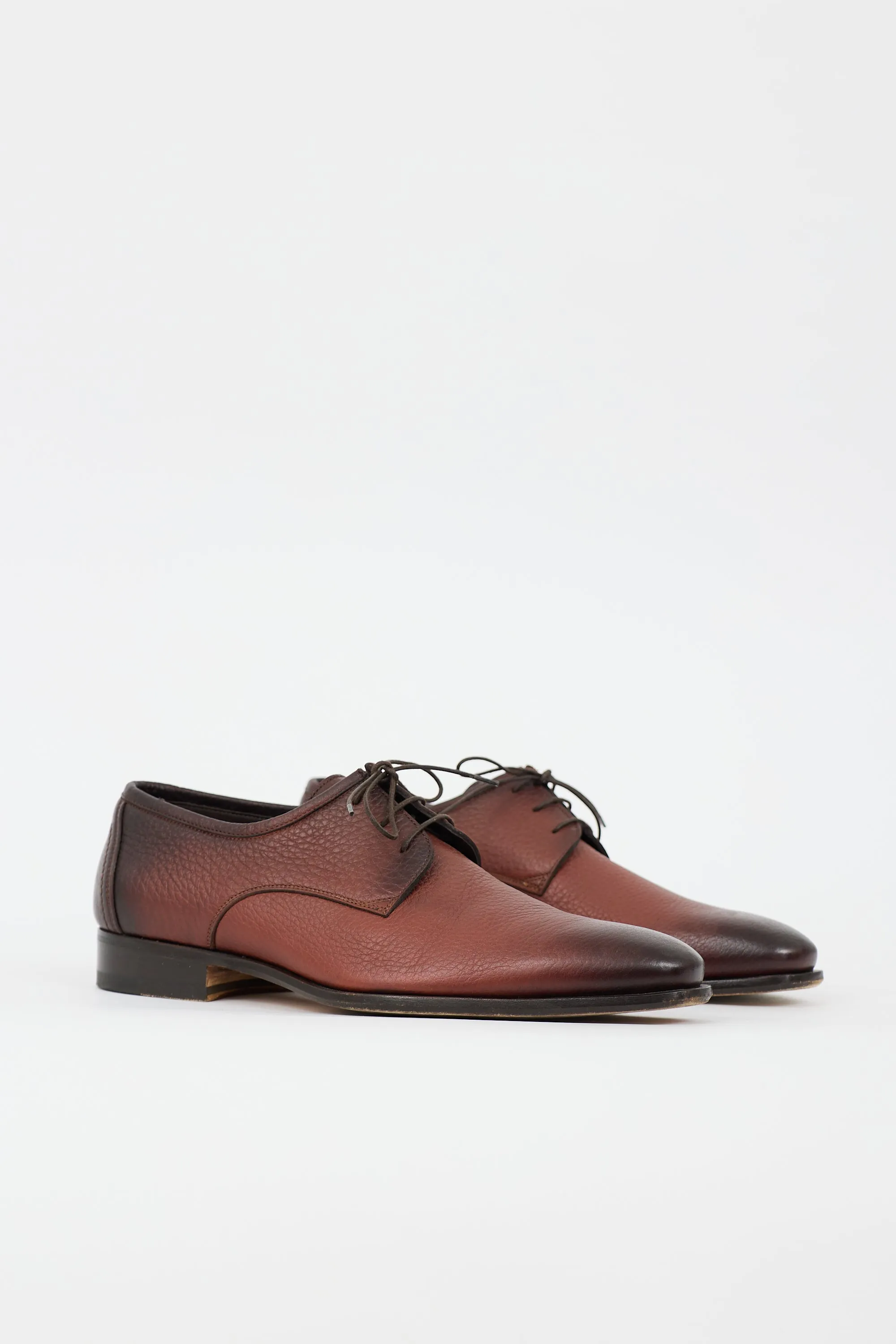 Gradient Leather Derby sold by VSP Consignment product image thumbnail 3