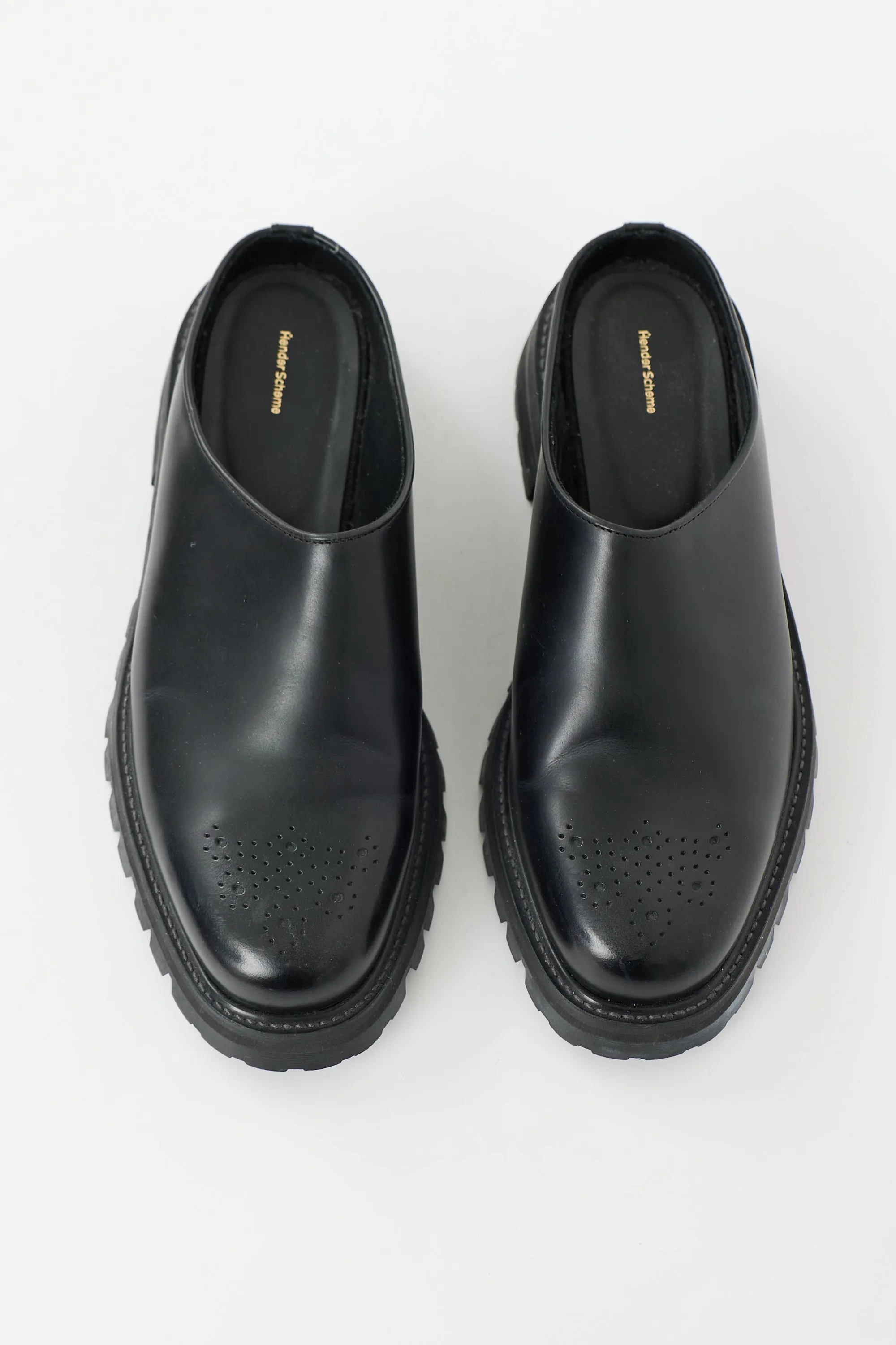 Leather Commando Mule sold by VSP Consignment product image thumbnail 2