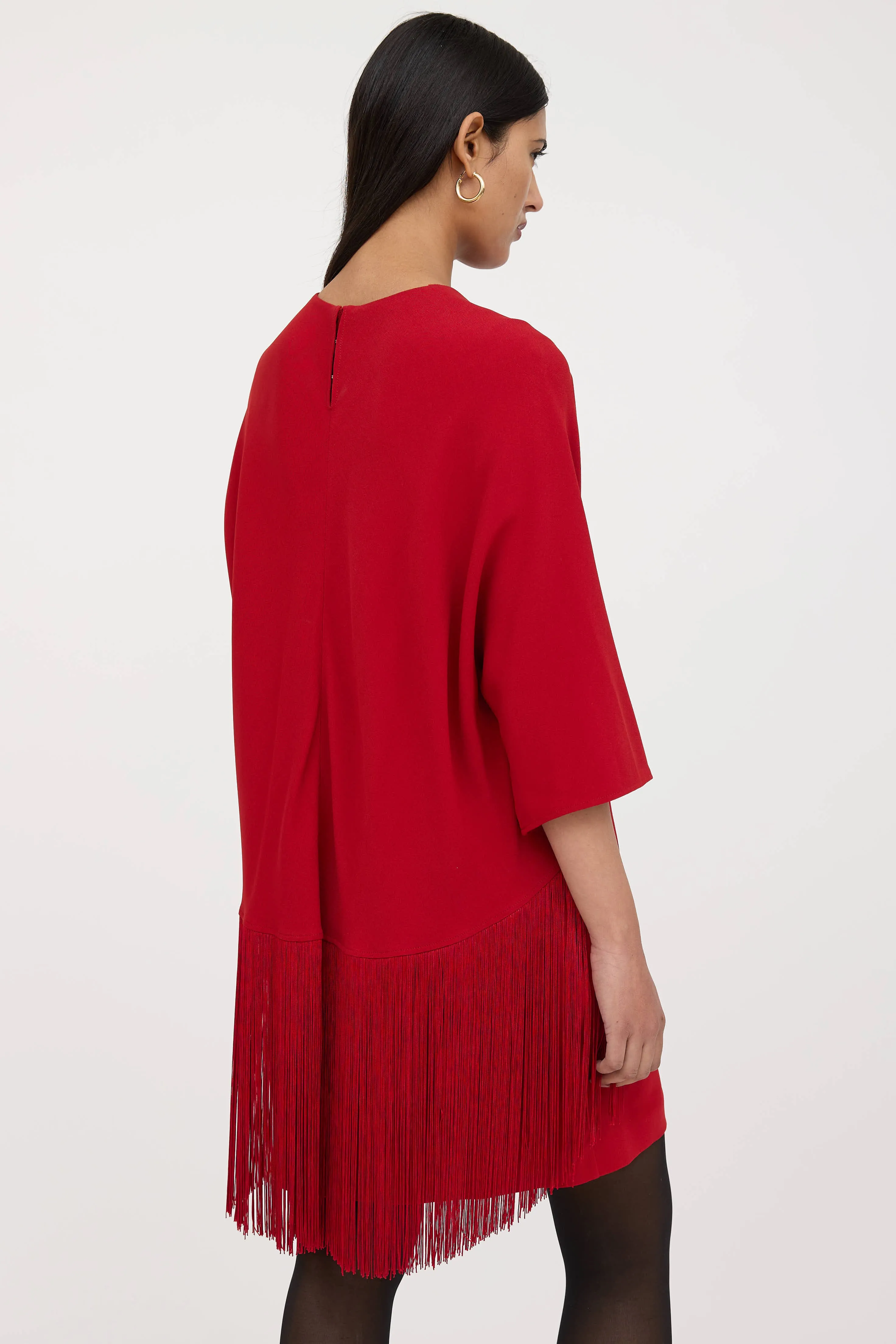 Fringe Layered Dress sold by VSP Consignment product image thumbnail 5