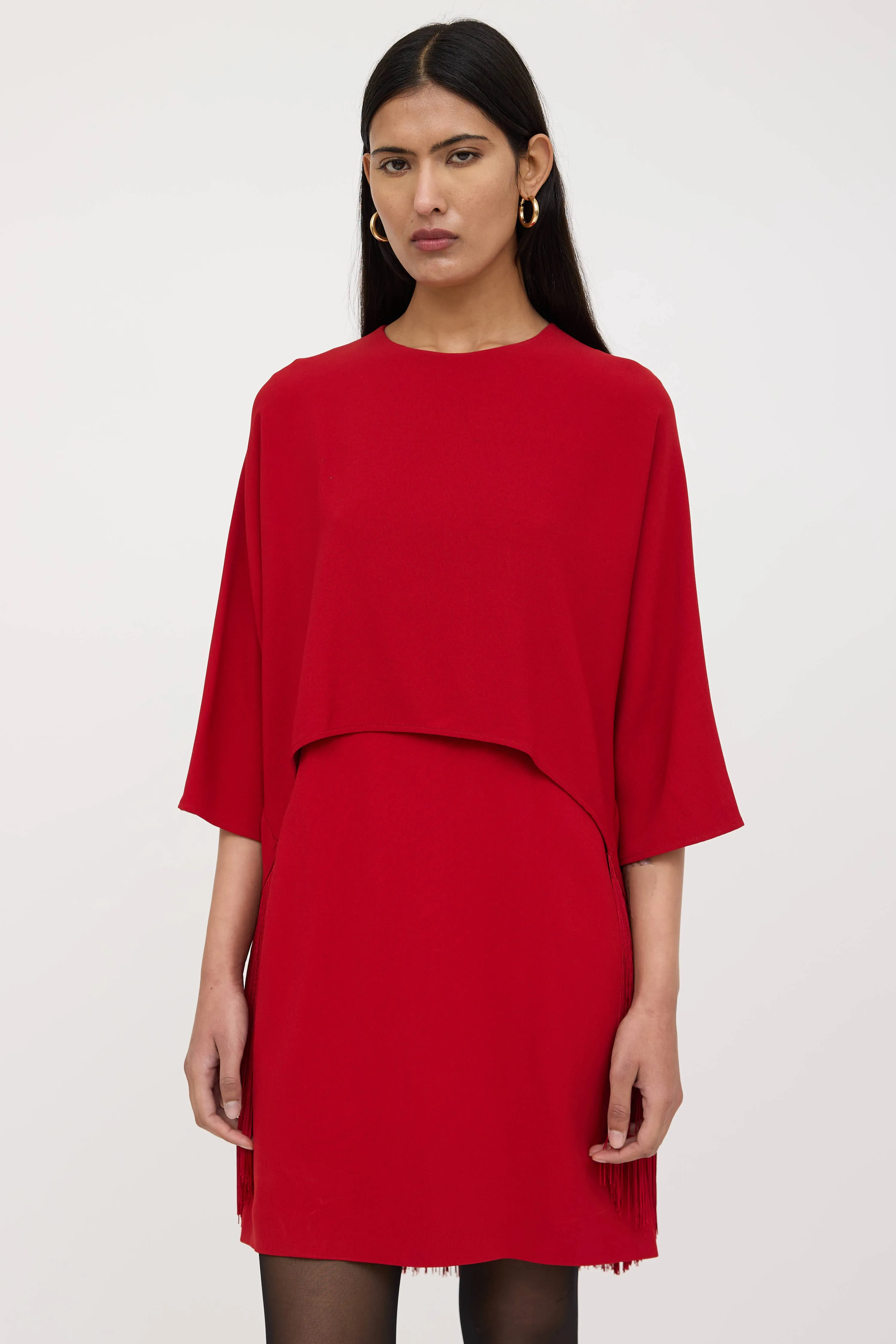 Fringe Layered Dress sold by VSP Consignment product image thumbnail 3