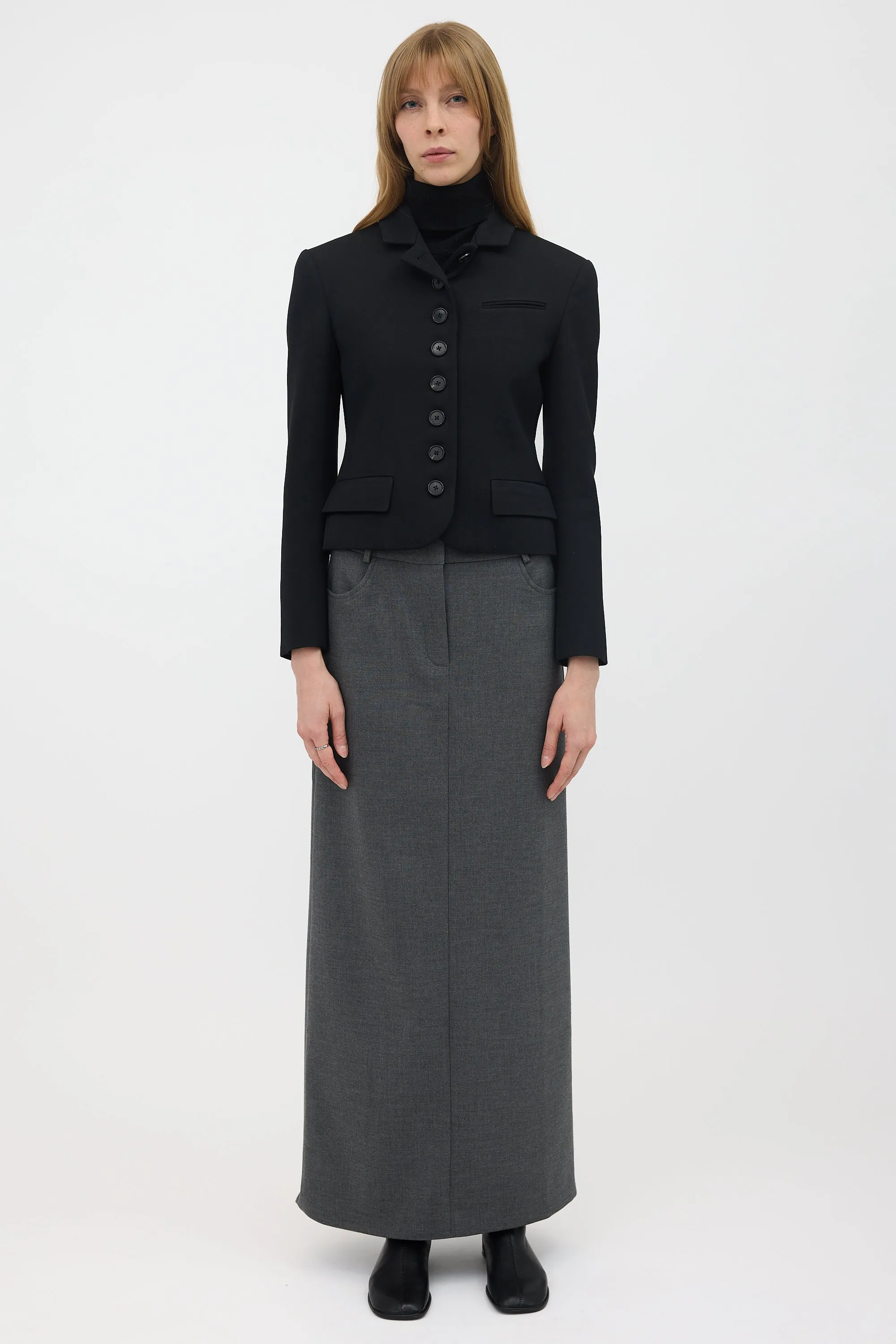 Wool Fletcher Blazer sold by VSP Consignment product image thumbnail 2