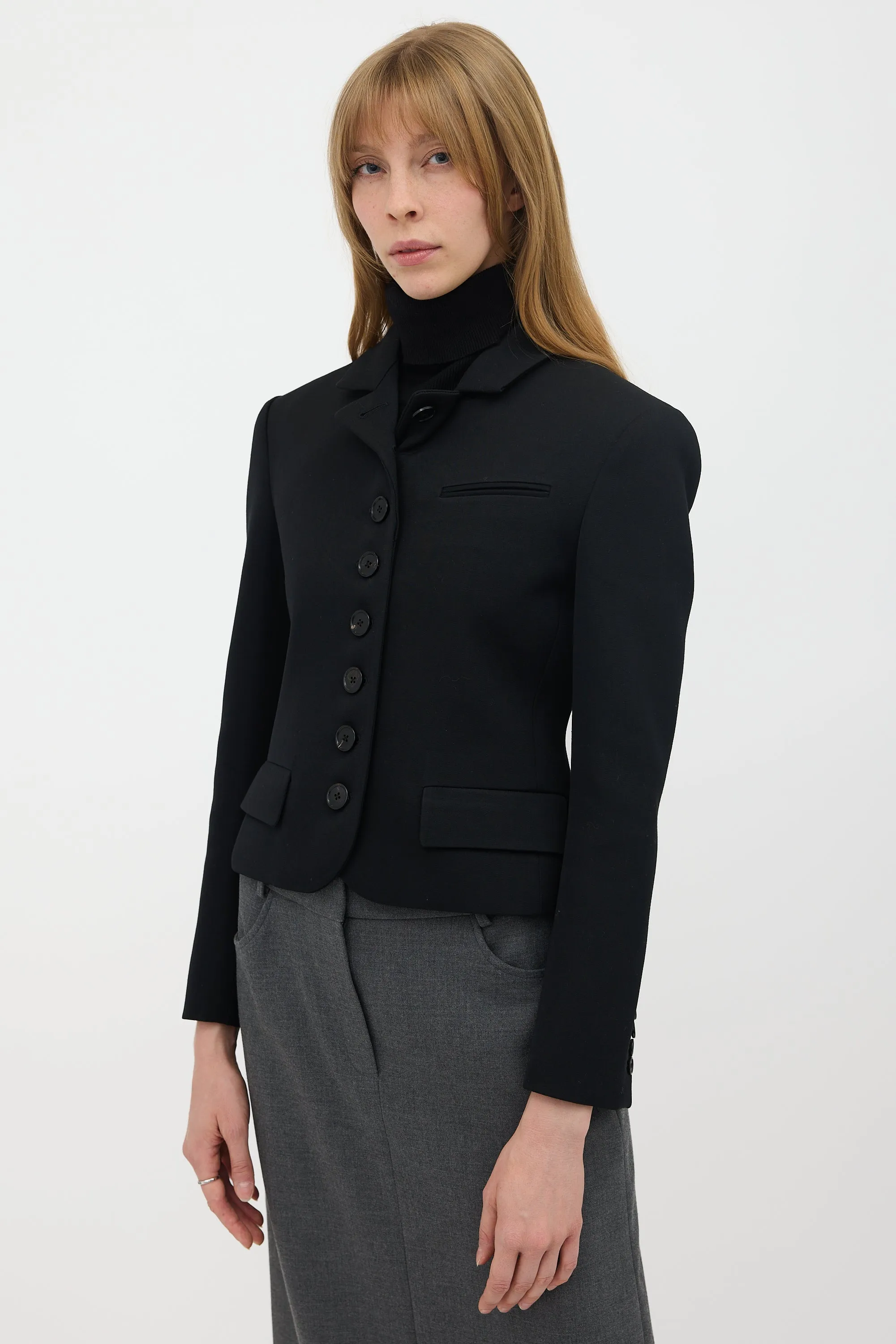 Wool Fletcher Blazer sold by VSP Consignment product image thumbnail 3