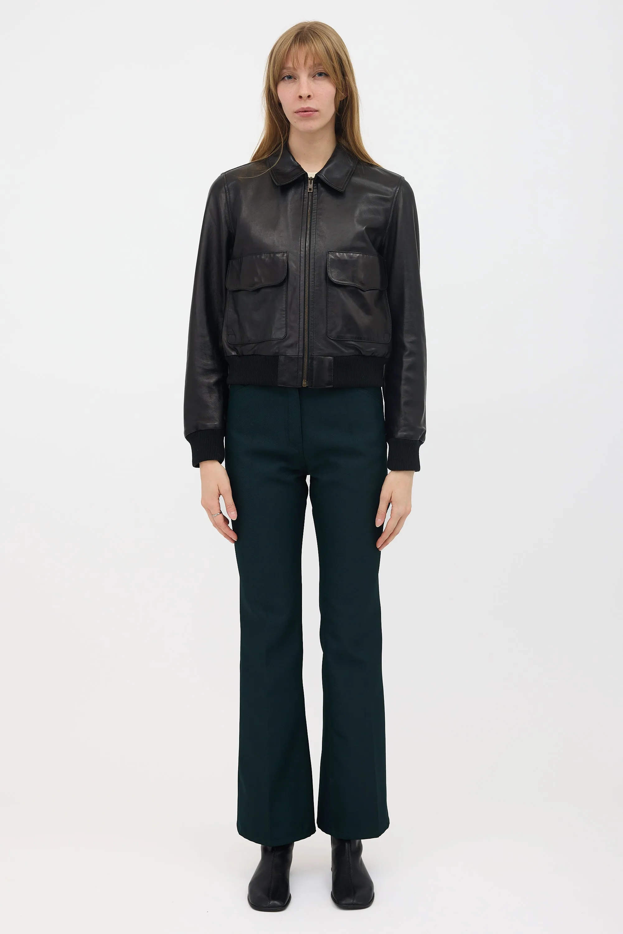 Leather Redley Jacket sold by VSP Consignment product image thumbnail 2