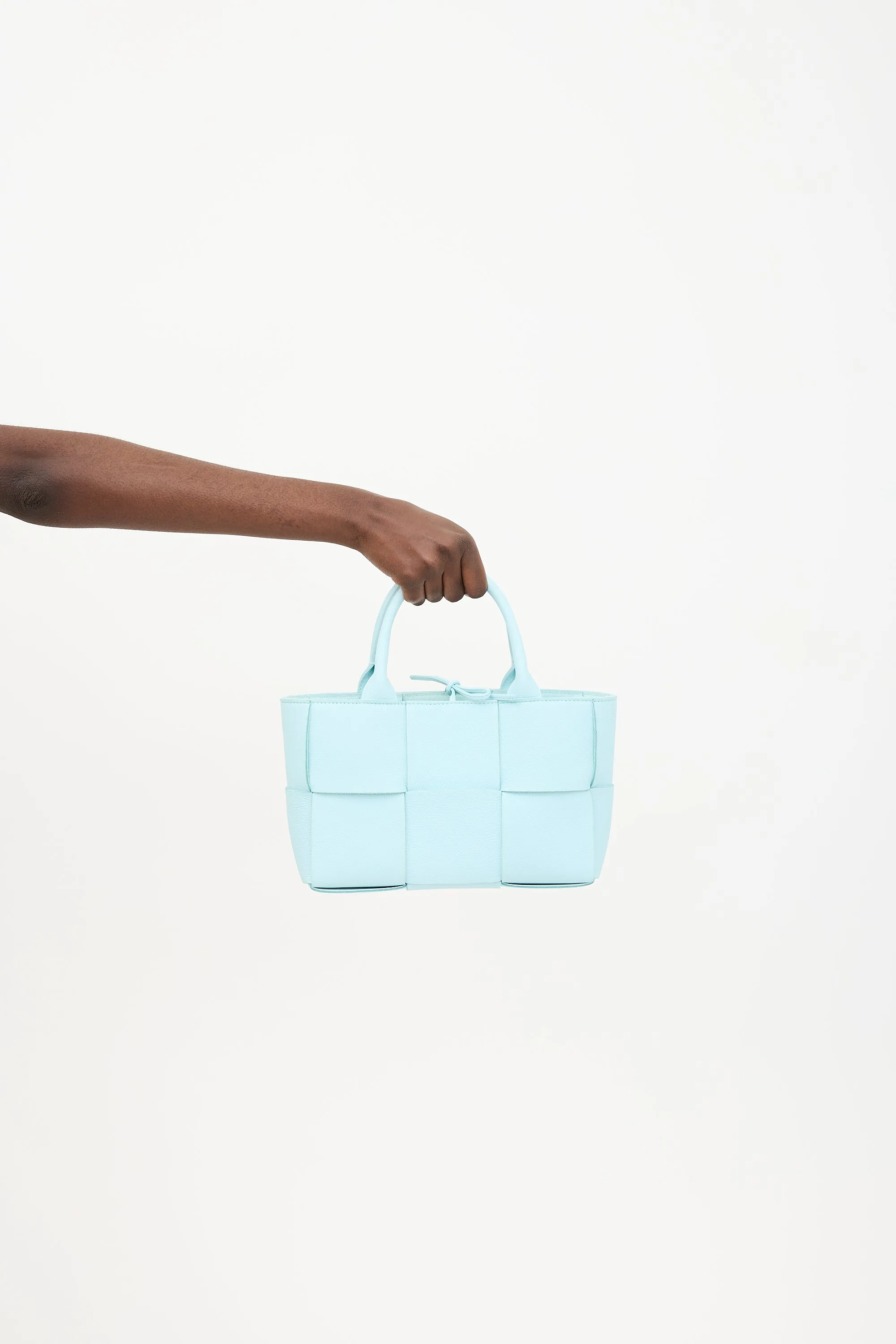 Leather Small Arco Tote Bag sold by VSP Consignment product image thumbnail 4
