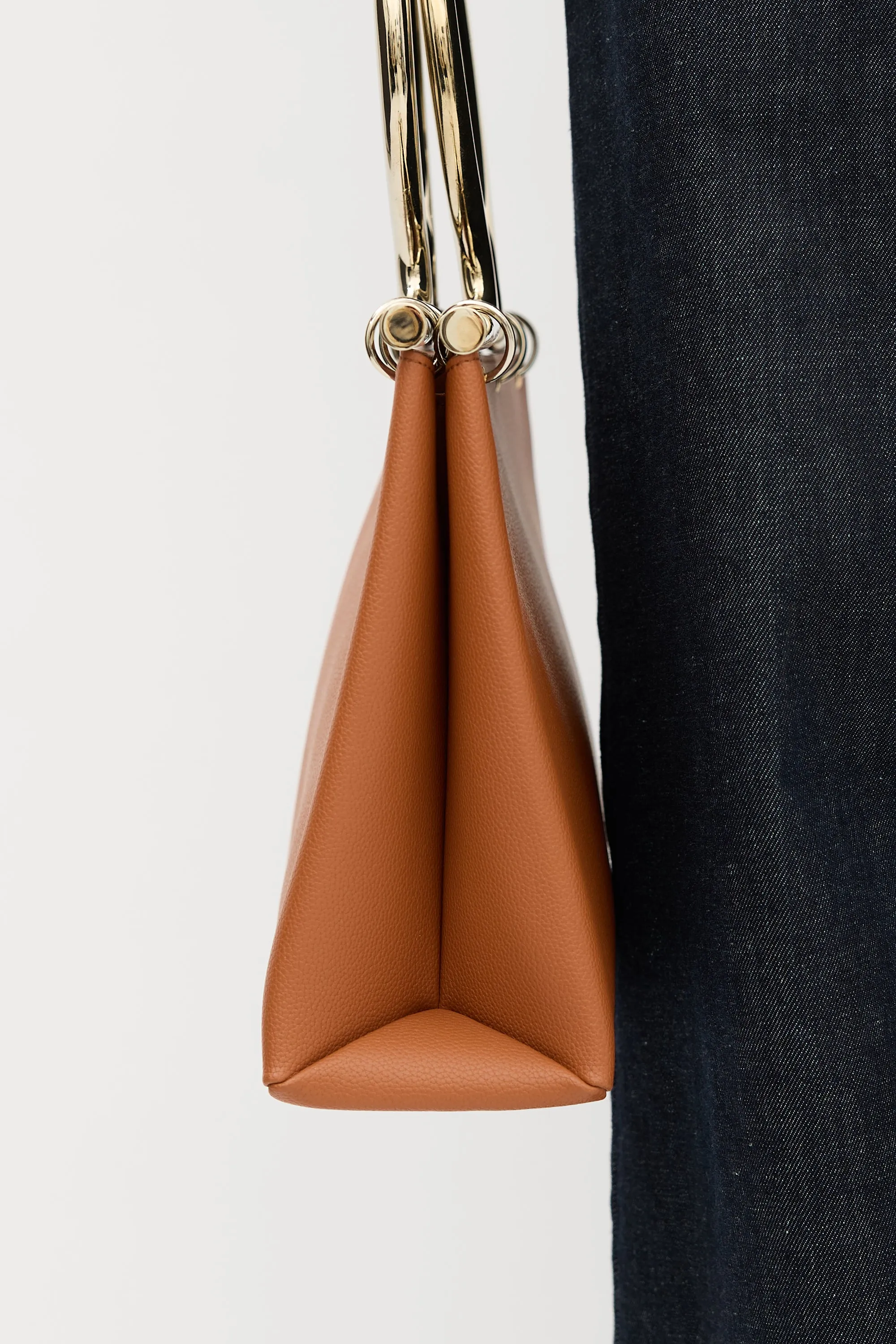 Leather Rose Briefcase Bag sold by VSP Consignment product image thumbnail 5