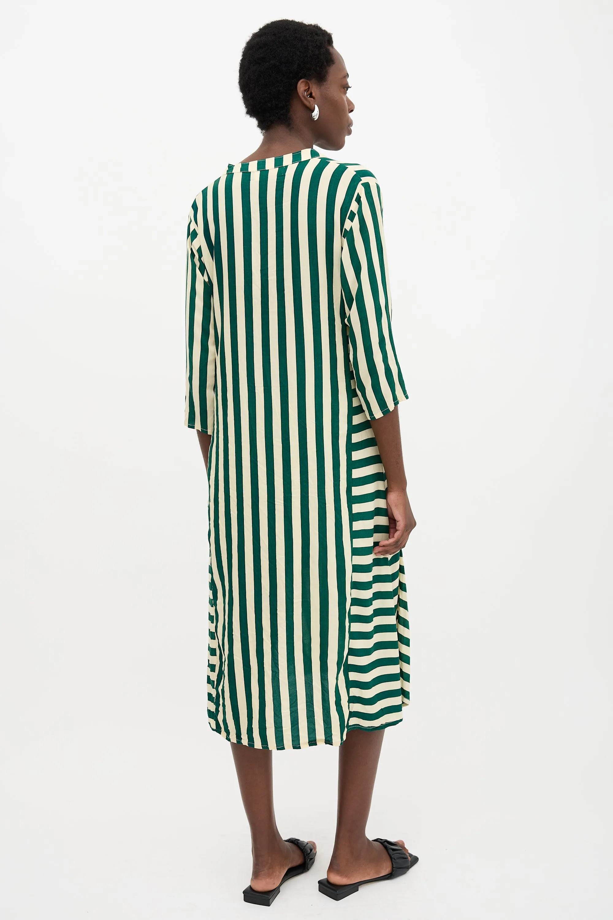 Stripe Isobel Tunic Dress sold by VSP Consignment product image thumbnail 4