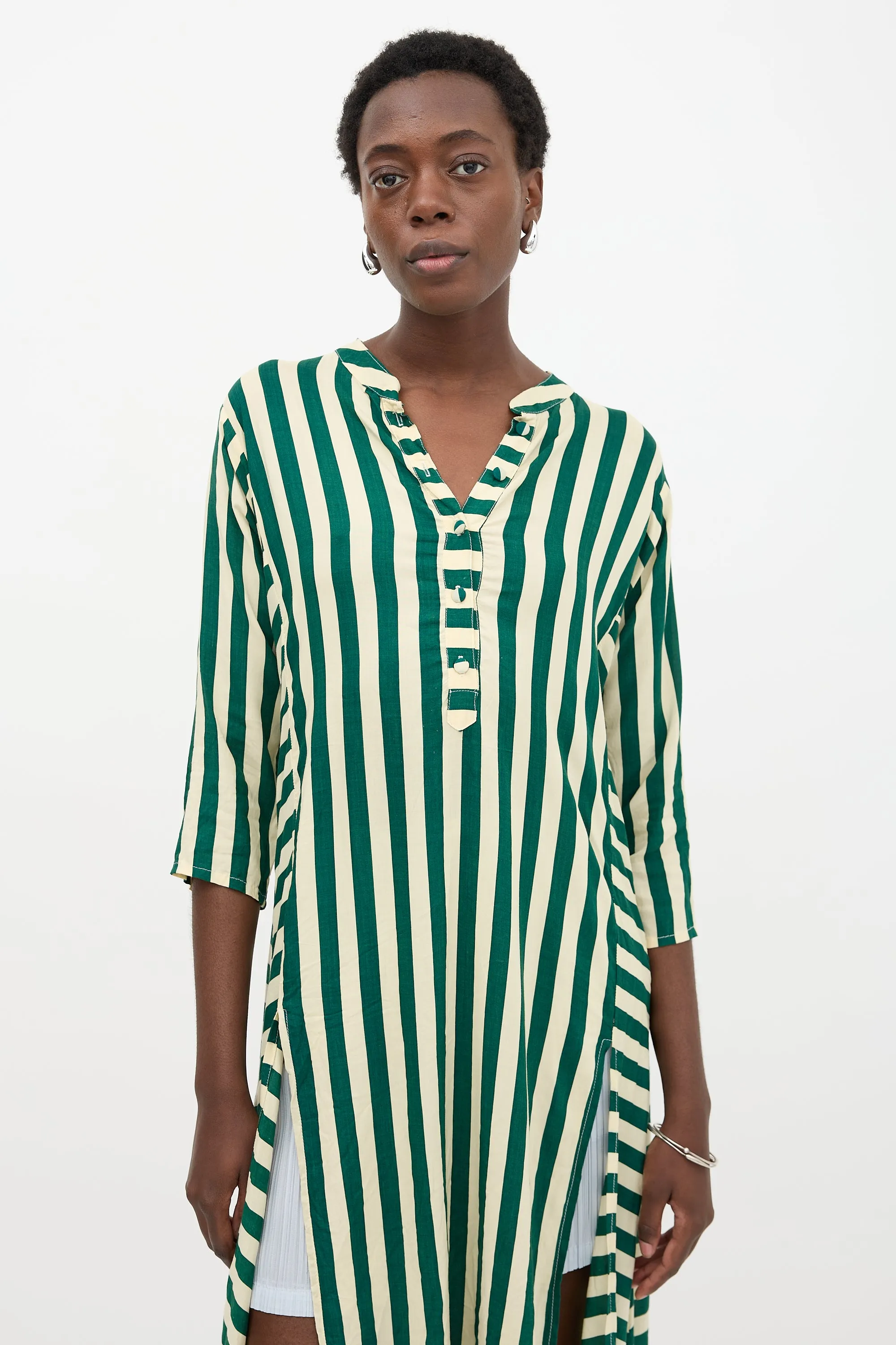 Stripe Isobel Tunic Dress sold by VSP Consignment product image thumbnail 2