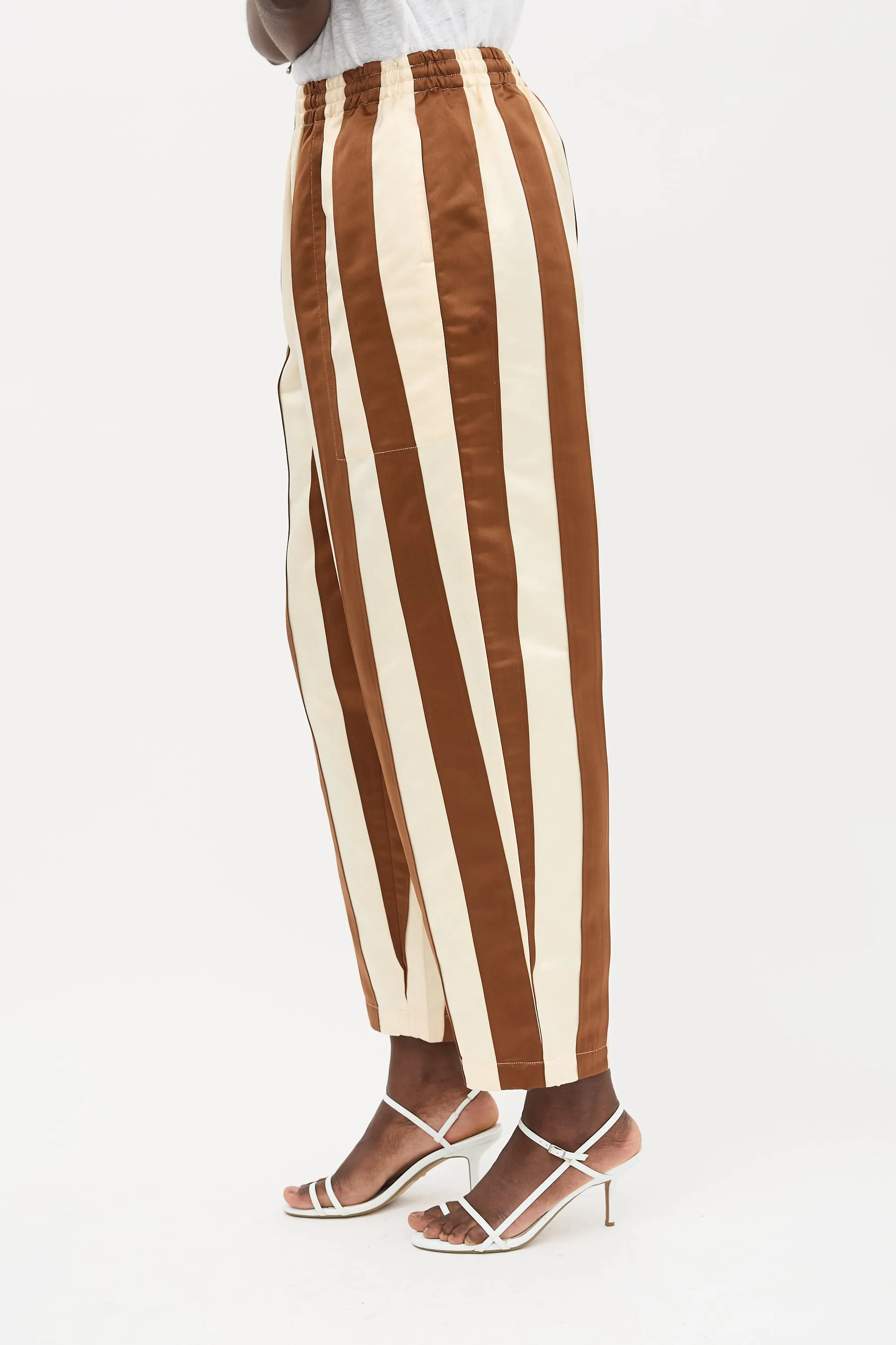 Satin Stripe Trouser sold by VSP Consignment product image thumbnail 3