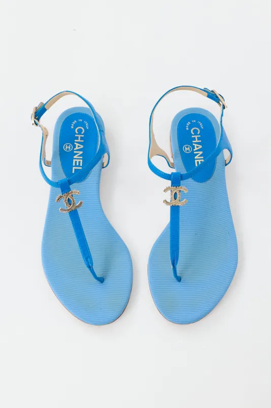 Satin CC Sandal sold by VSP Consignment