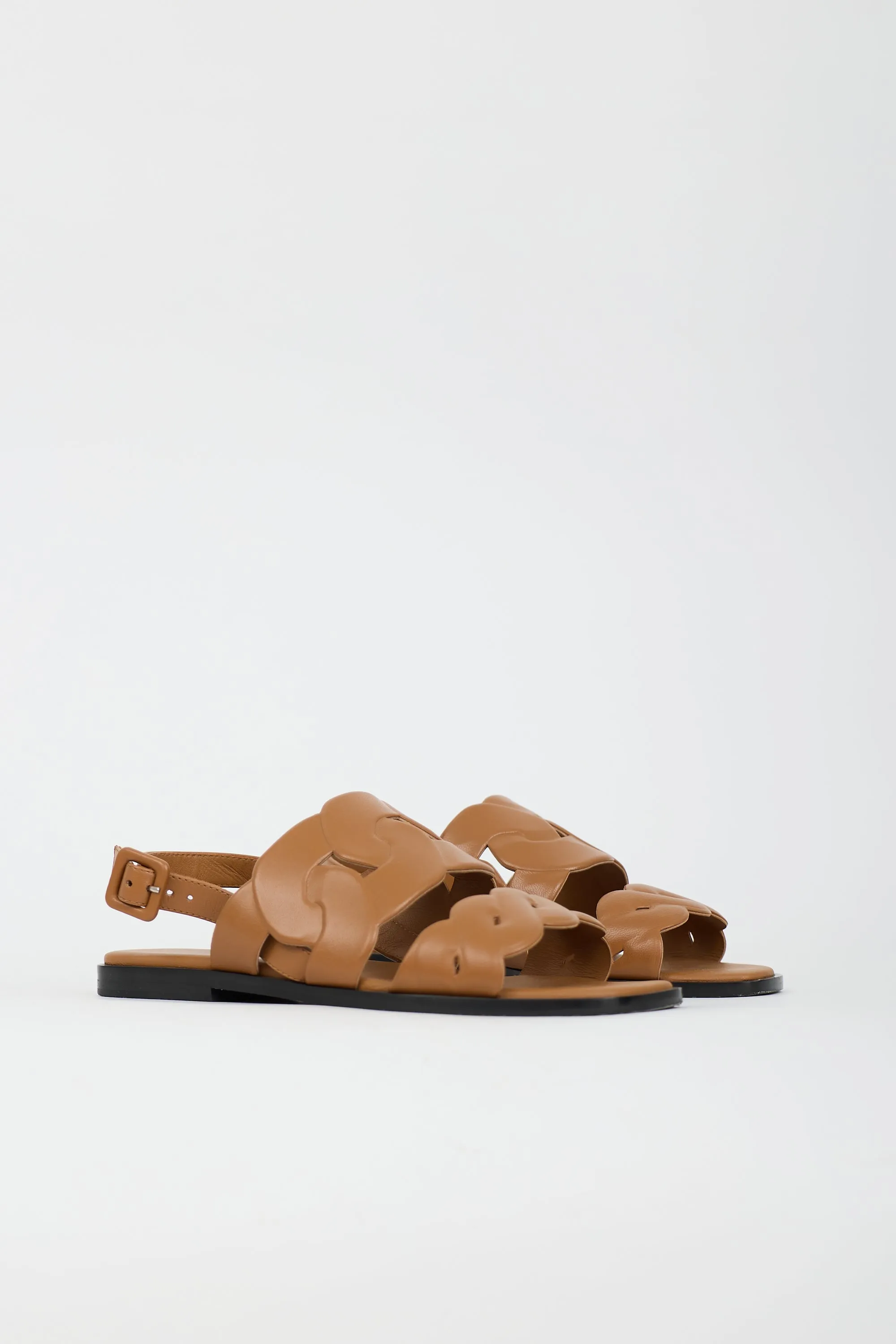 Leather Grace Sandal sold by VSP Consignment product image thumbnail 3
