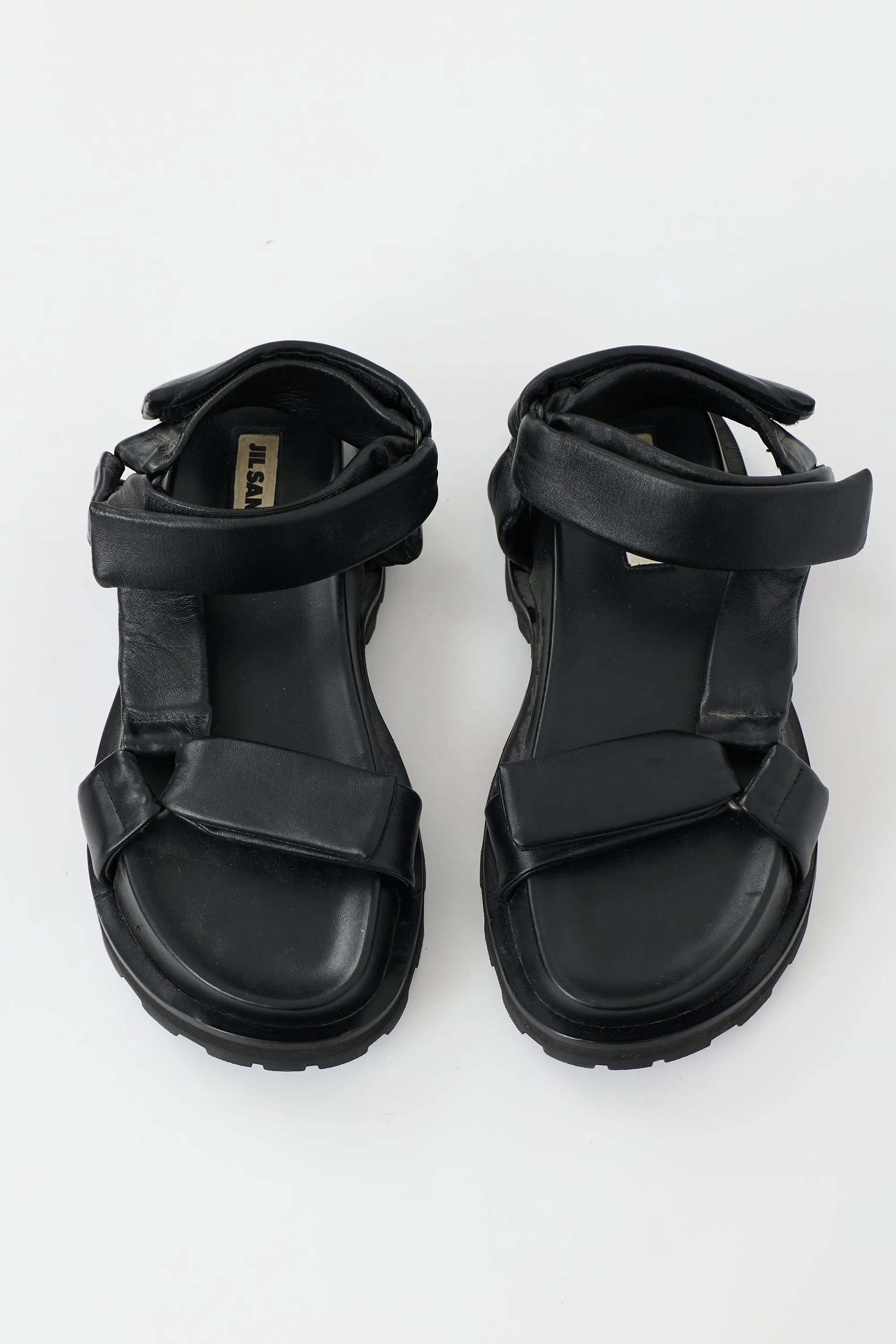 Leather Platform Sandal sold by VSP Consignment product image thumbnail 2