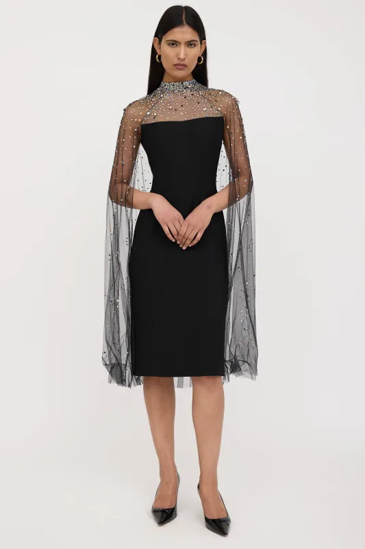 Sheer Crystal Dress sold by VSP Consignment