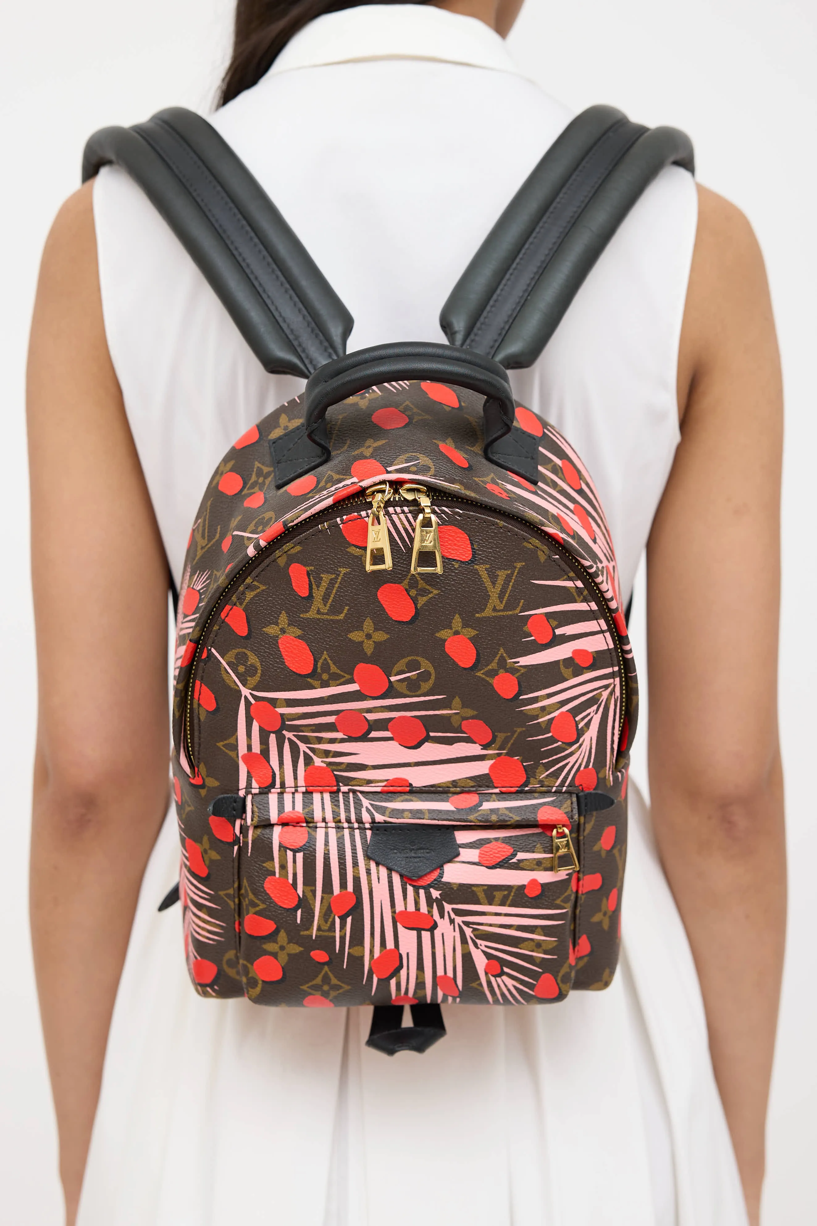 2016 Jungle Dots Monogram Palm Springs Mini Backpack sold by VSP Consignment product image thumbnail 5