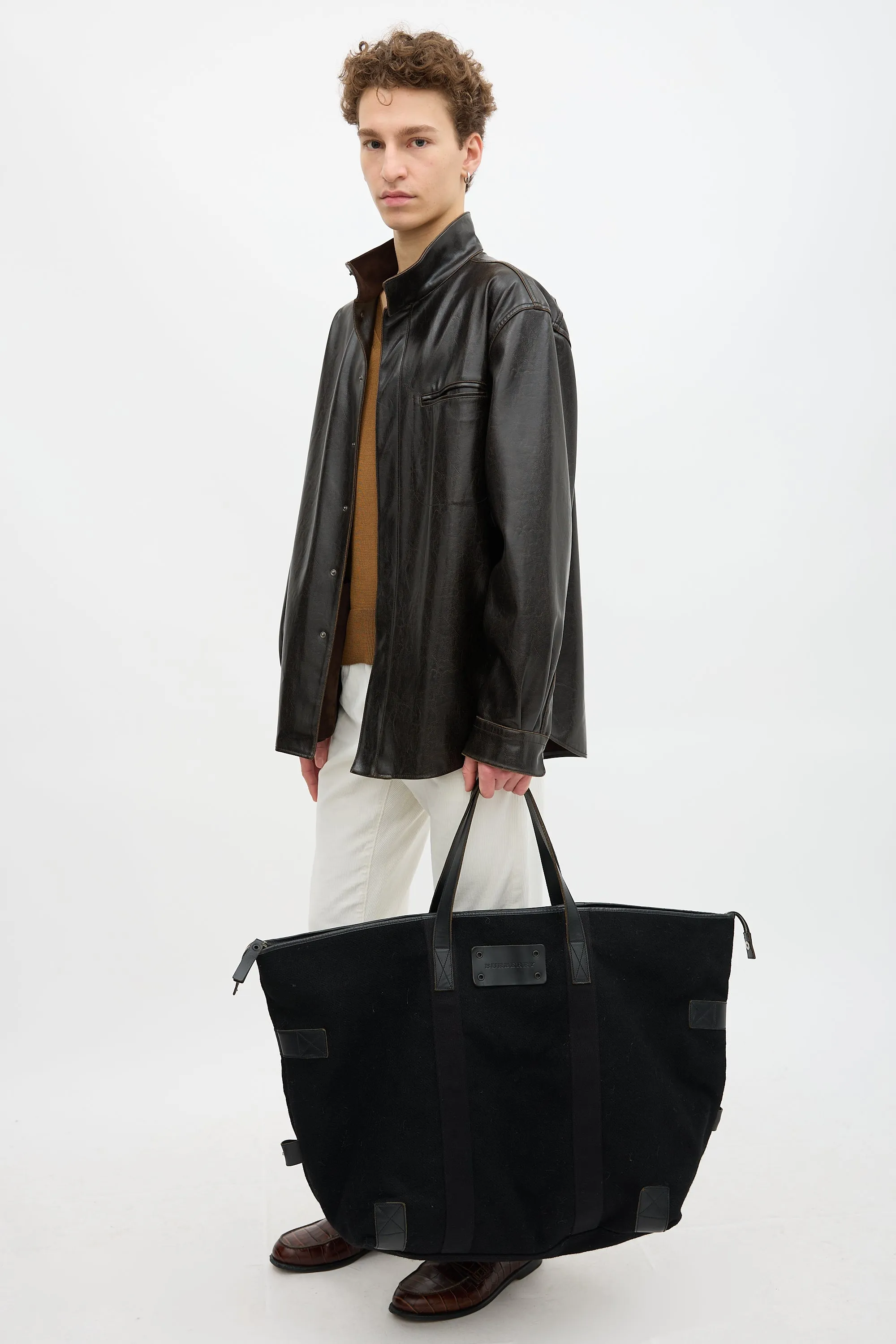Wool Weekender Bag sold by VSP Consignment product image thumbnail 2