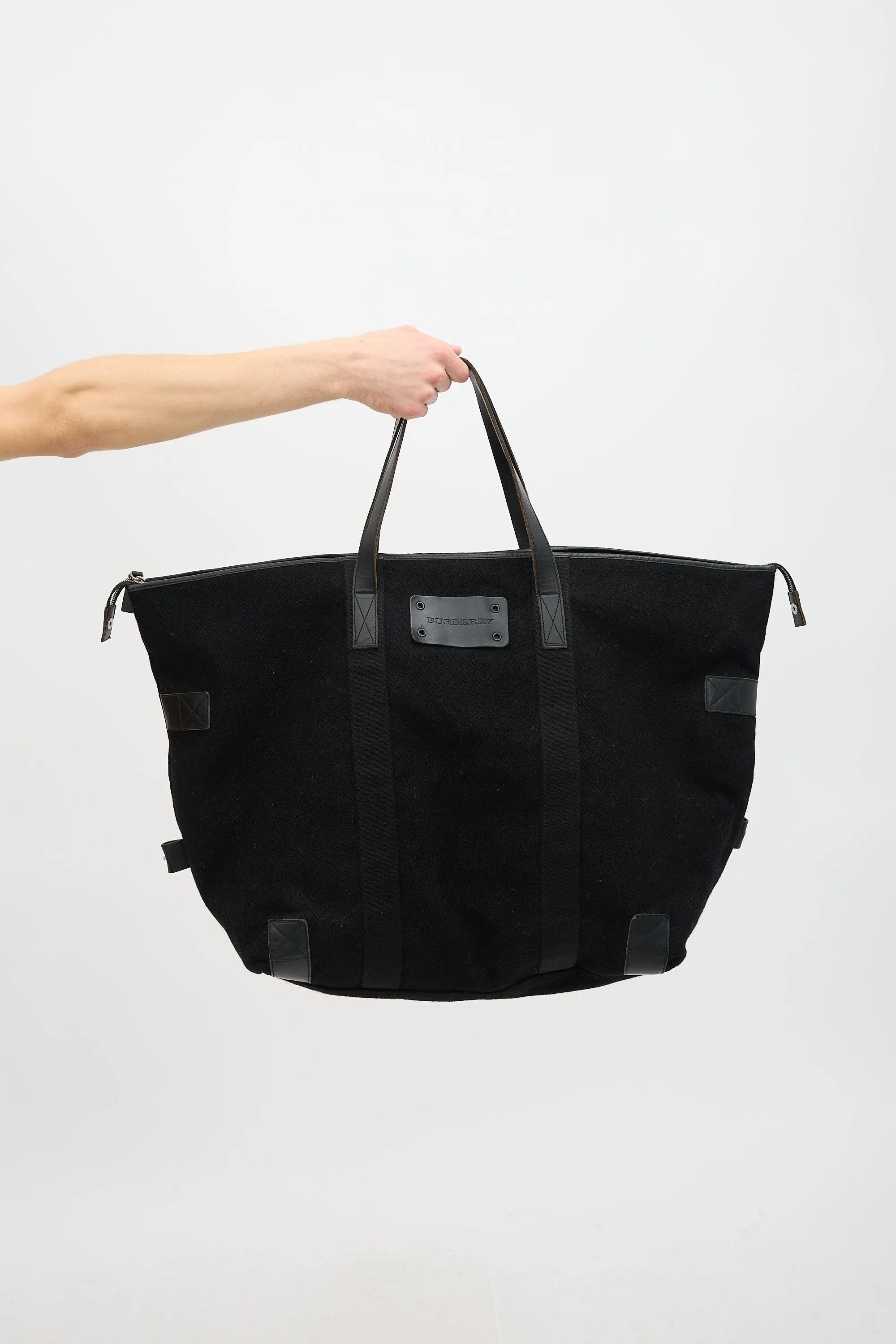 Wool Weekender Bag sold by VSP Consignment