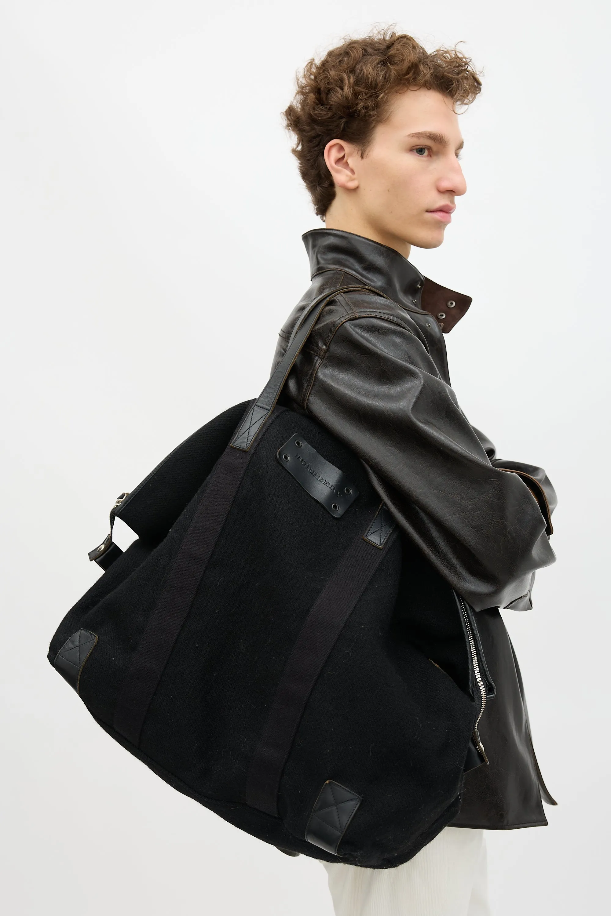 Wool Weekender Bag sold by VSP Consignment product image thumbnail 4
