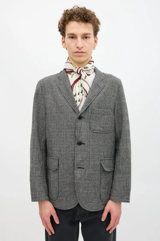 Wool Glen Plaid Blazer sold by VSP Consignment