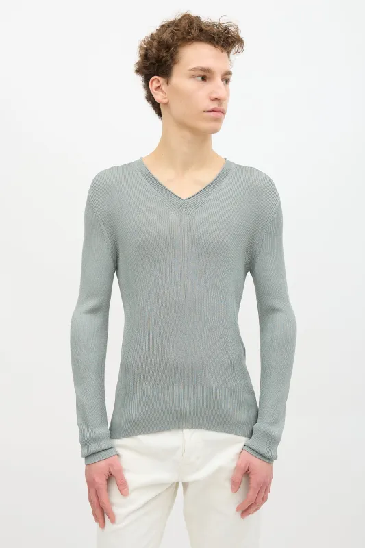 Silk V-Neck Sweater made by Tom Ford