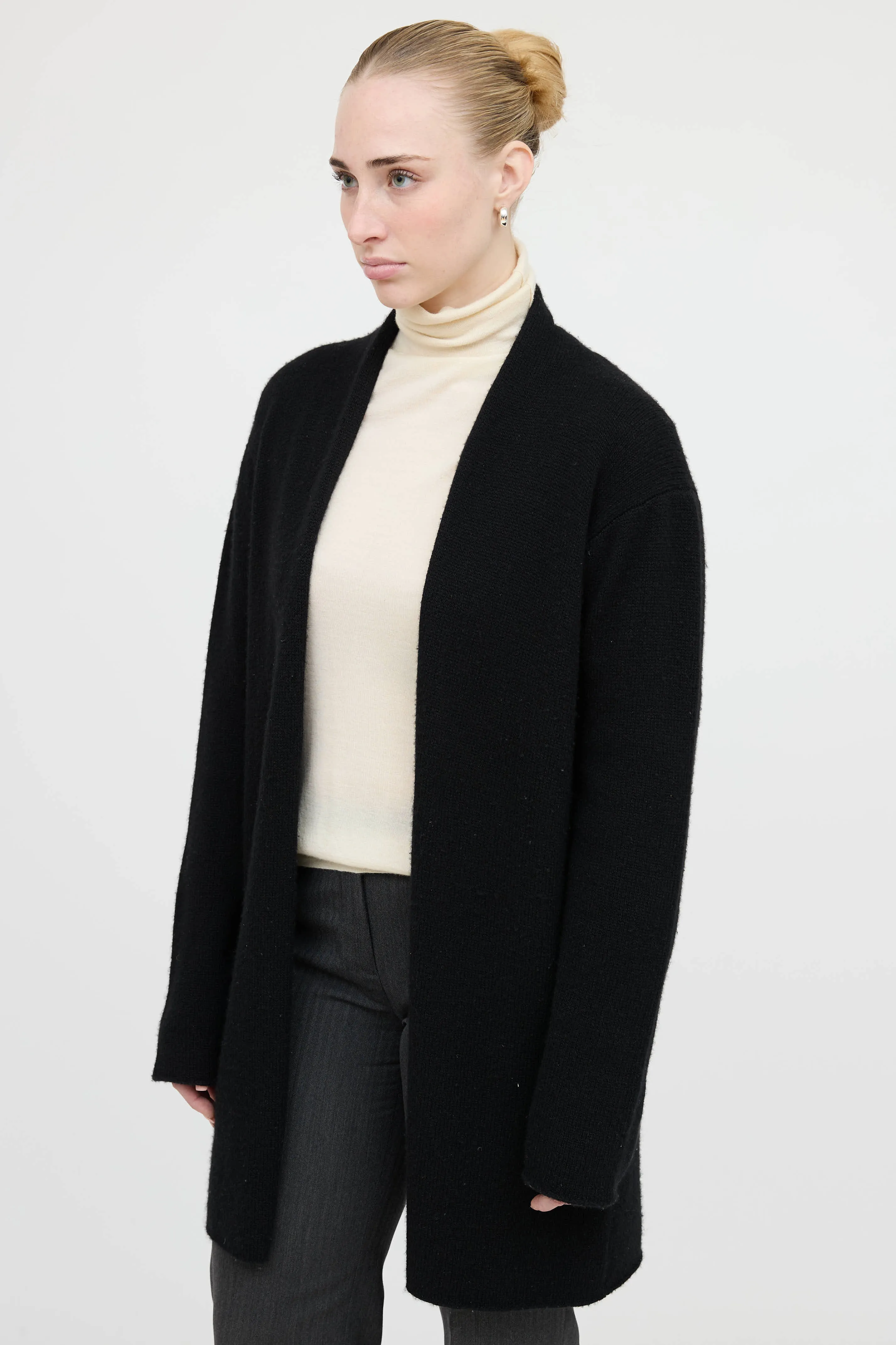 Cashmere Open Front Cardigan sold by VSP Consignment product image thumbnail 3