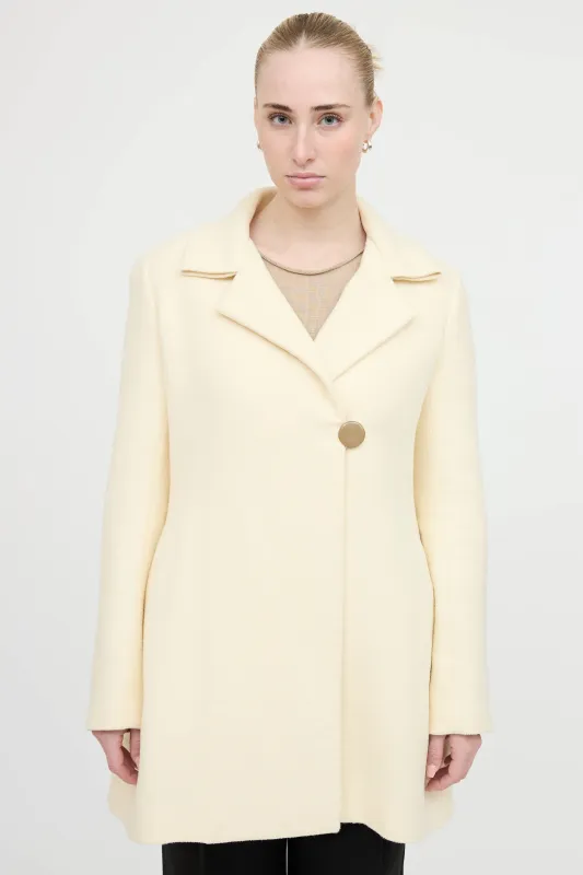 Cotton Wool Coat made by The Row