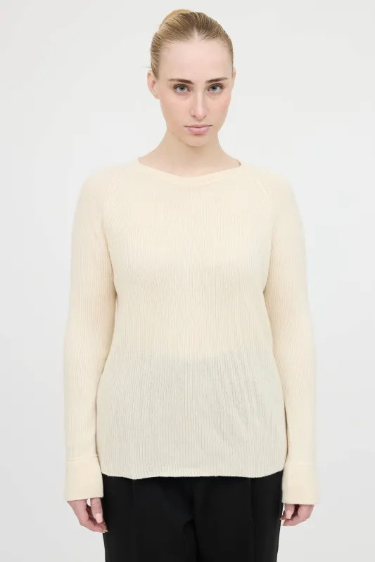 Cashmere Ribbed Top sold by VSP Consignment