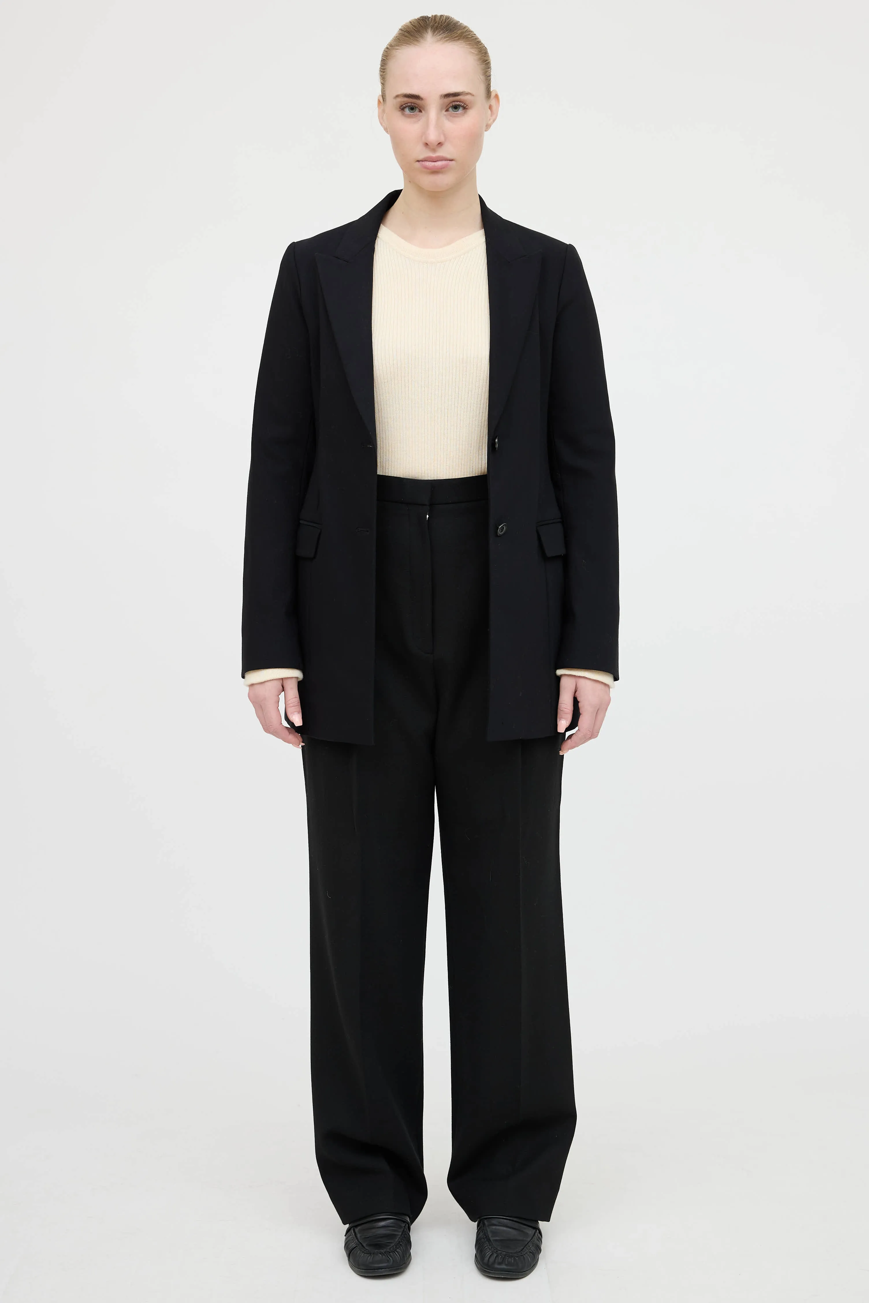 Peak Lapel Blazer sold by VSP Consignment product image thumbnail 2