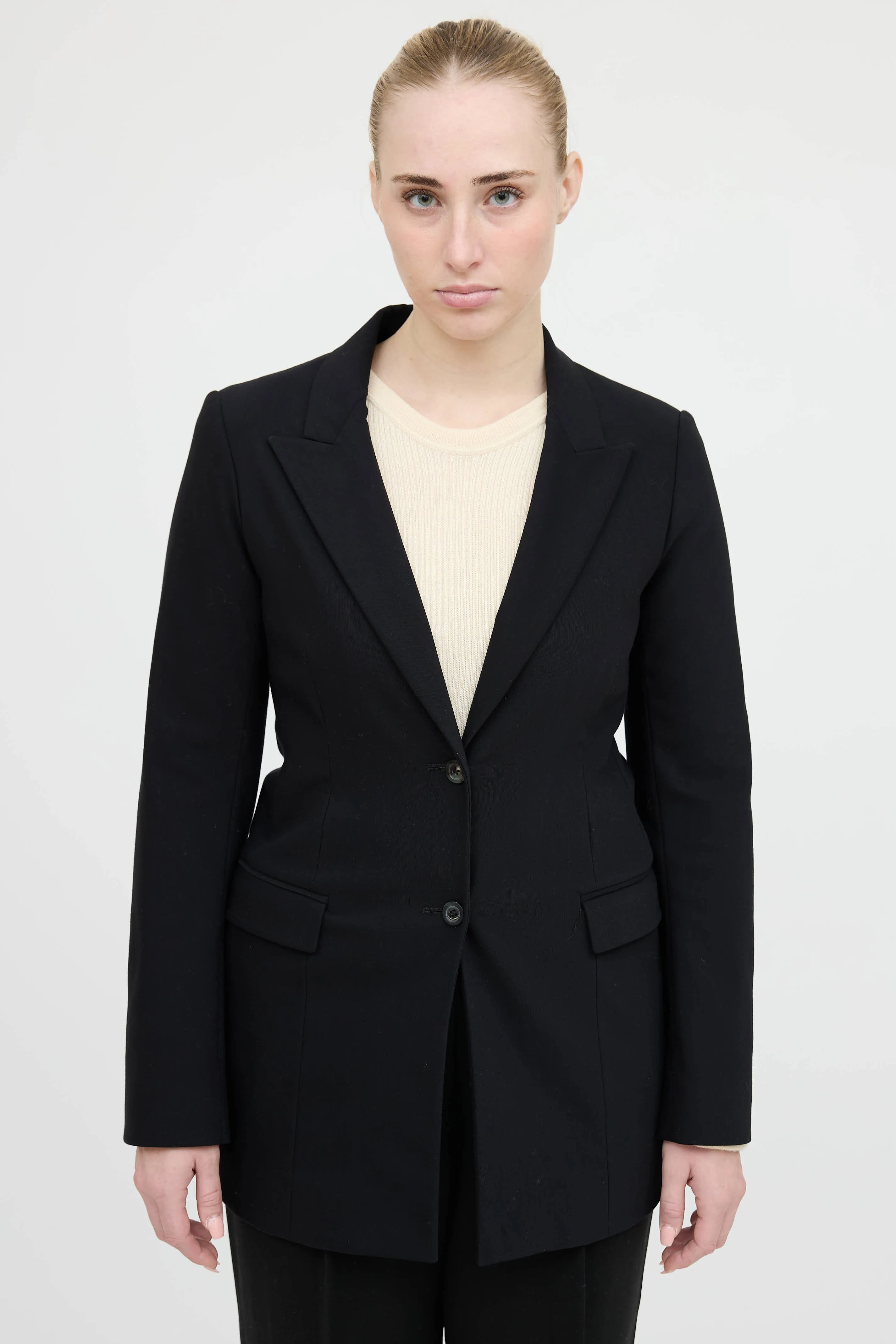 Peak Lapel Blazer sold by VSP Consignment