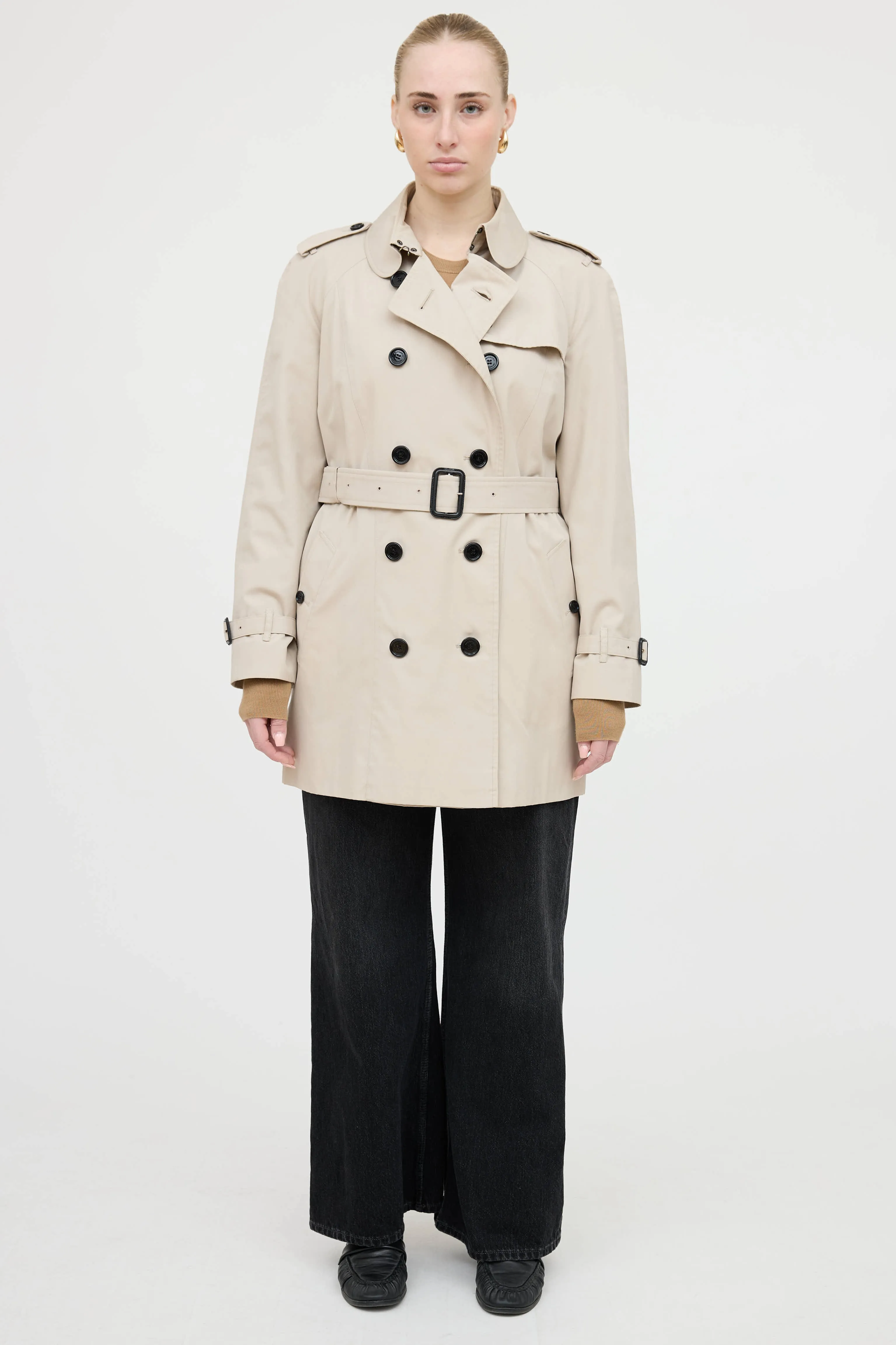 Short Trench Coat sold by VSP Consignment product image thumbnail 2