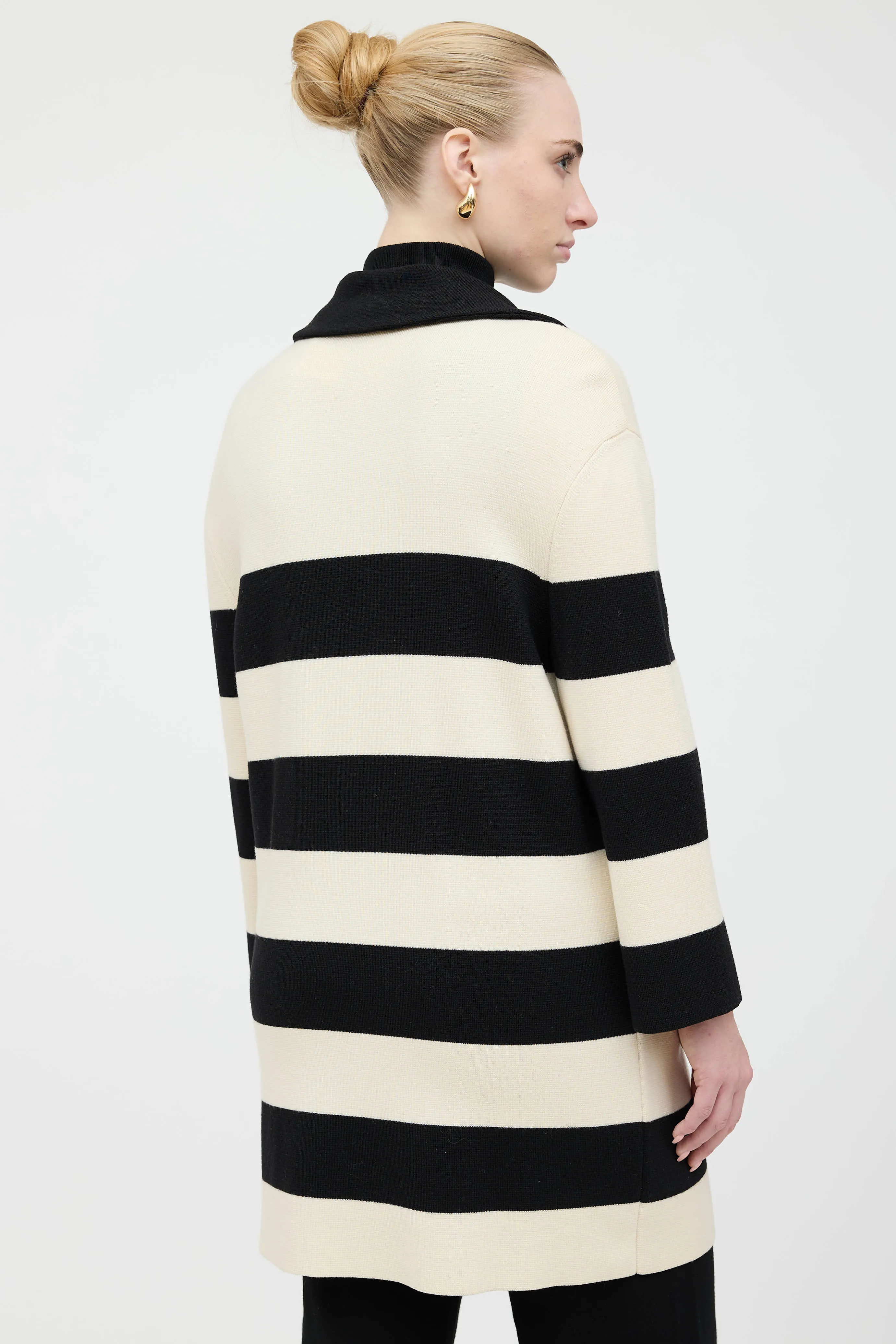 Boutique Striped Coat sold by VSP Consignment product image thumbnail 4