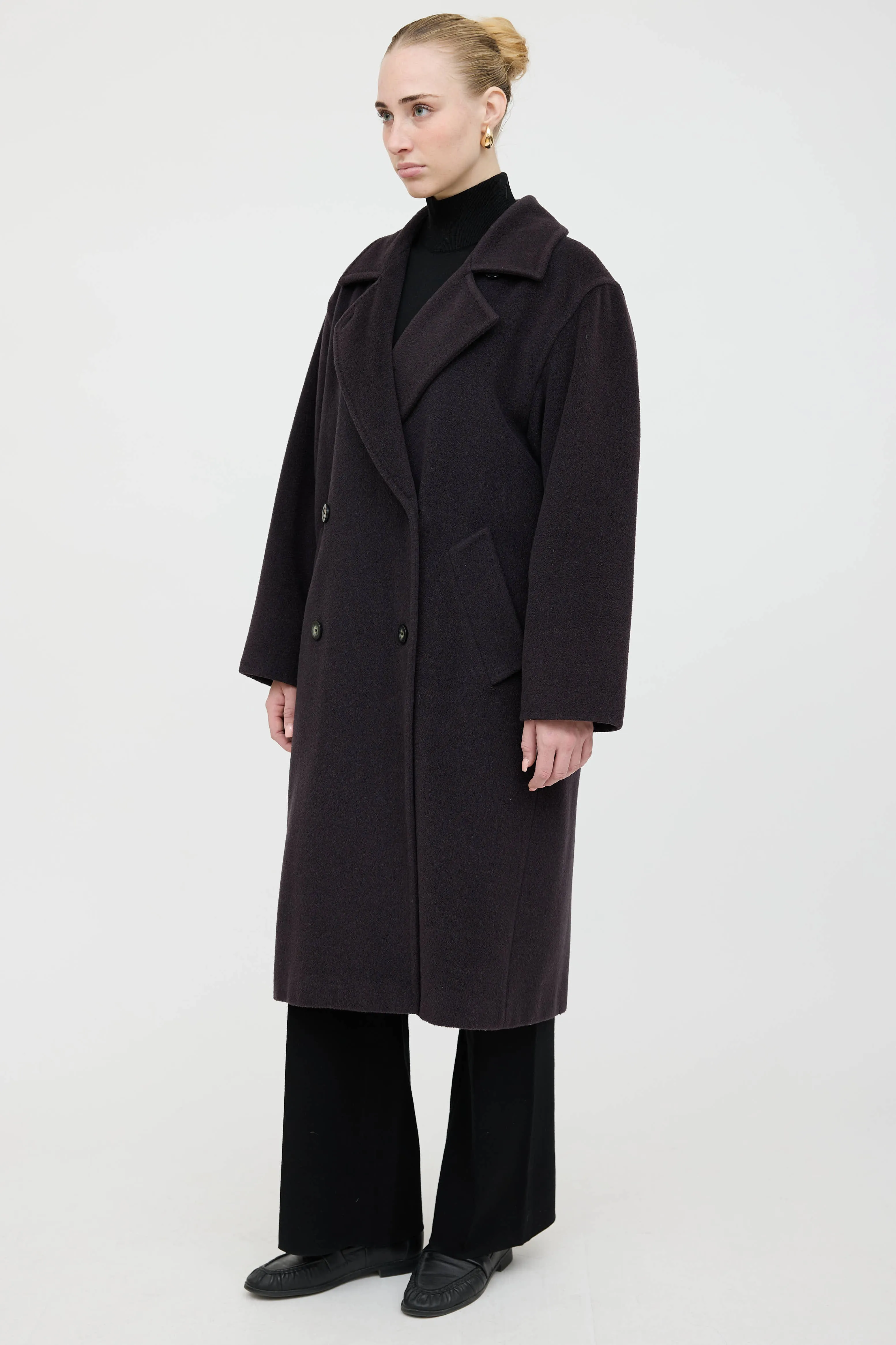 Wool Long Coat sold by VSP Consignment product image thumbnail 3