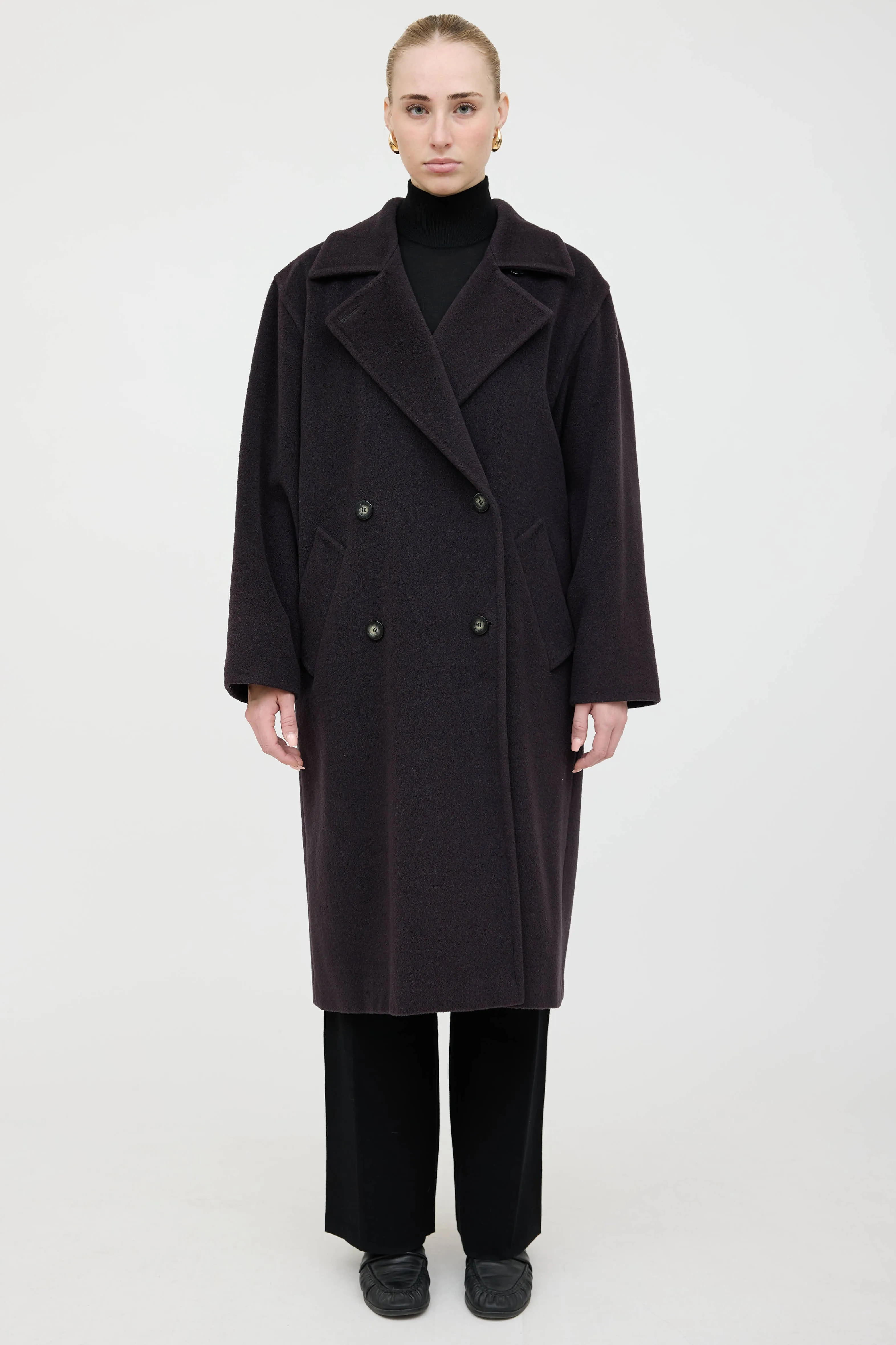 Wool Long Coat sold by VSP Consignment