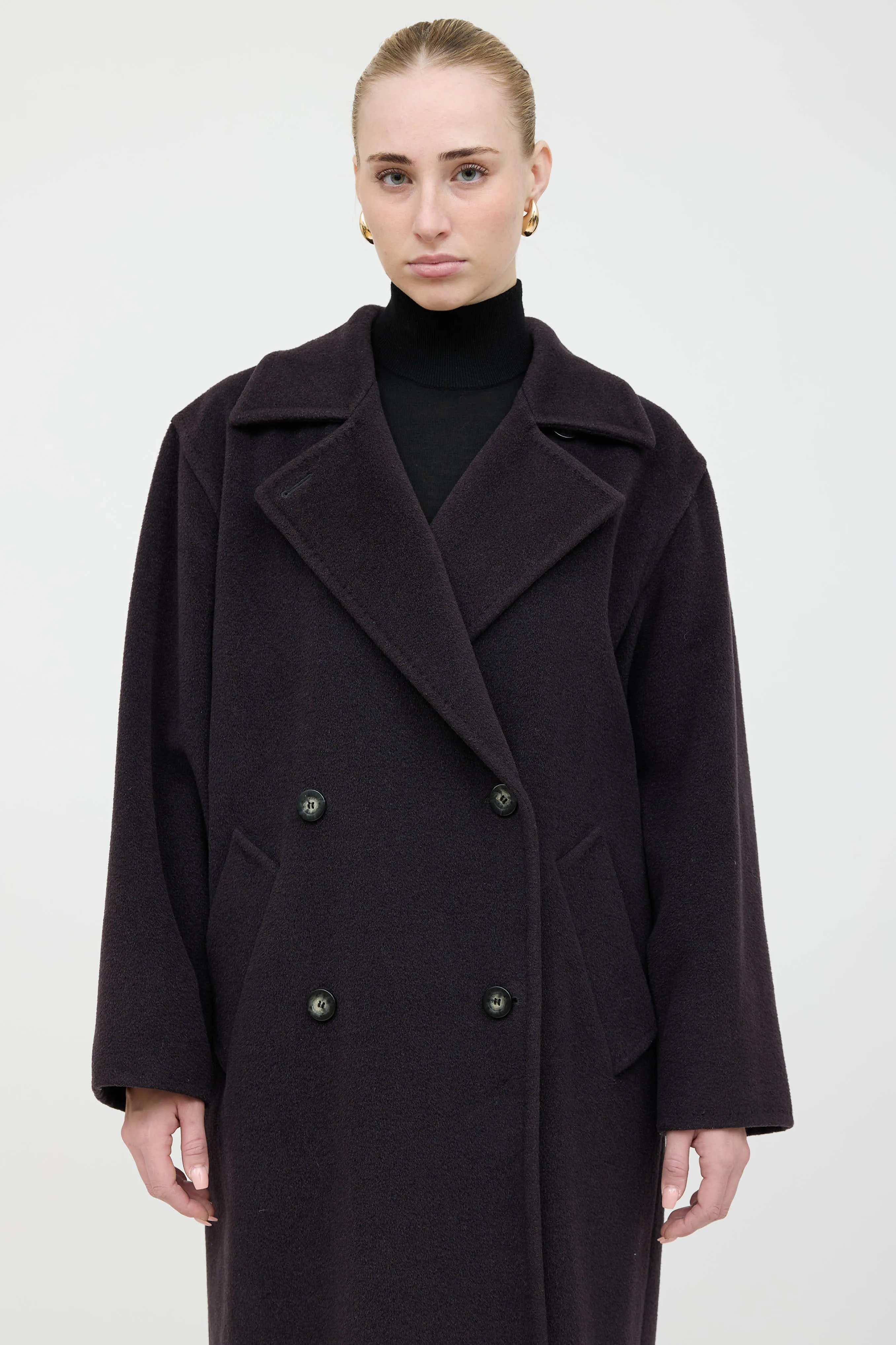 Wool Long Coat sold by VSP Consignment product image thumbnail 2