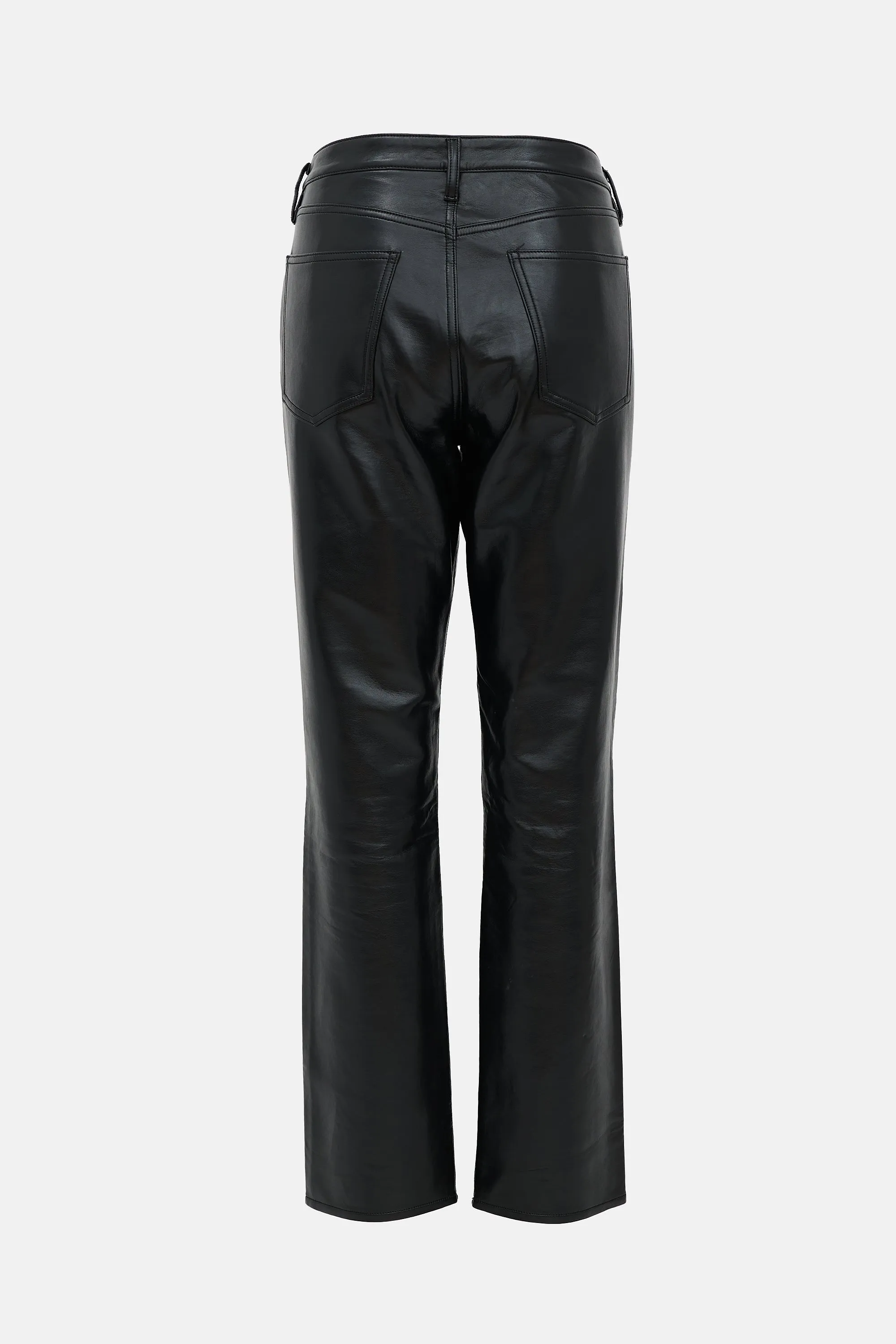 Leather Fitted 90's Pant sold by VSP Consignment product image thumbnail 2