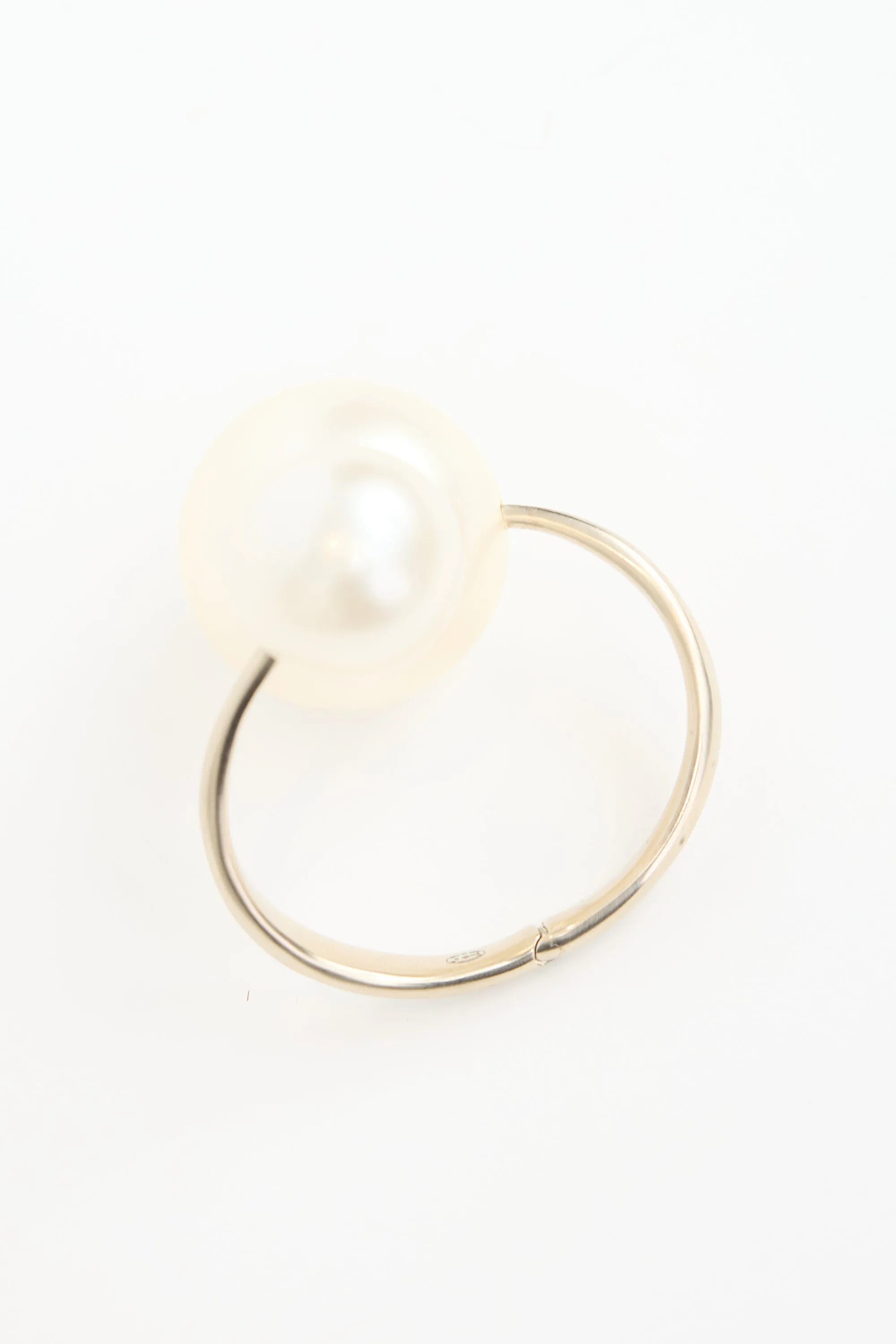 SS 2014 Faux Pearl Bypass Bracelet sold by VSP Consignment product image thumbnail 3