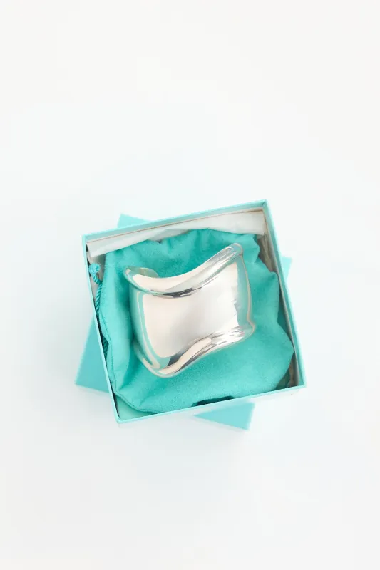 X Elsa Peretti Sterling Silver Bone Cuff sold by VSP Consignment
