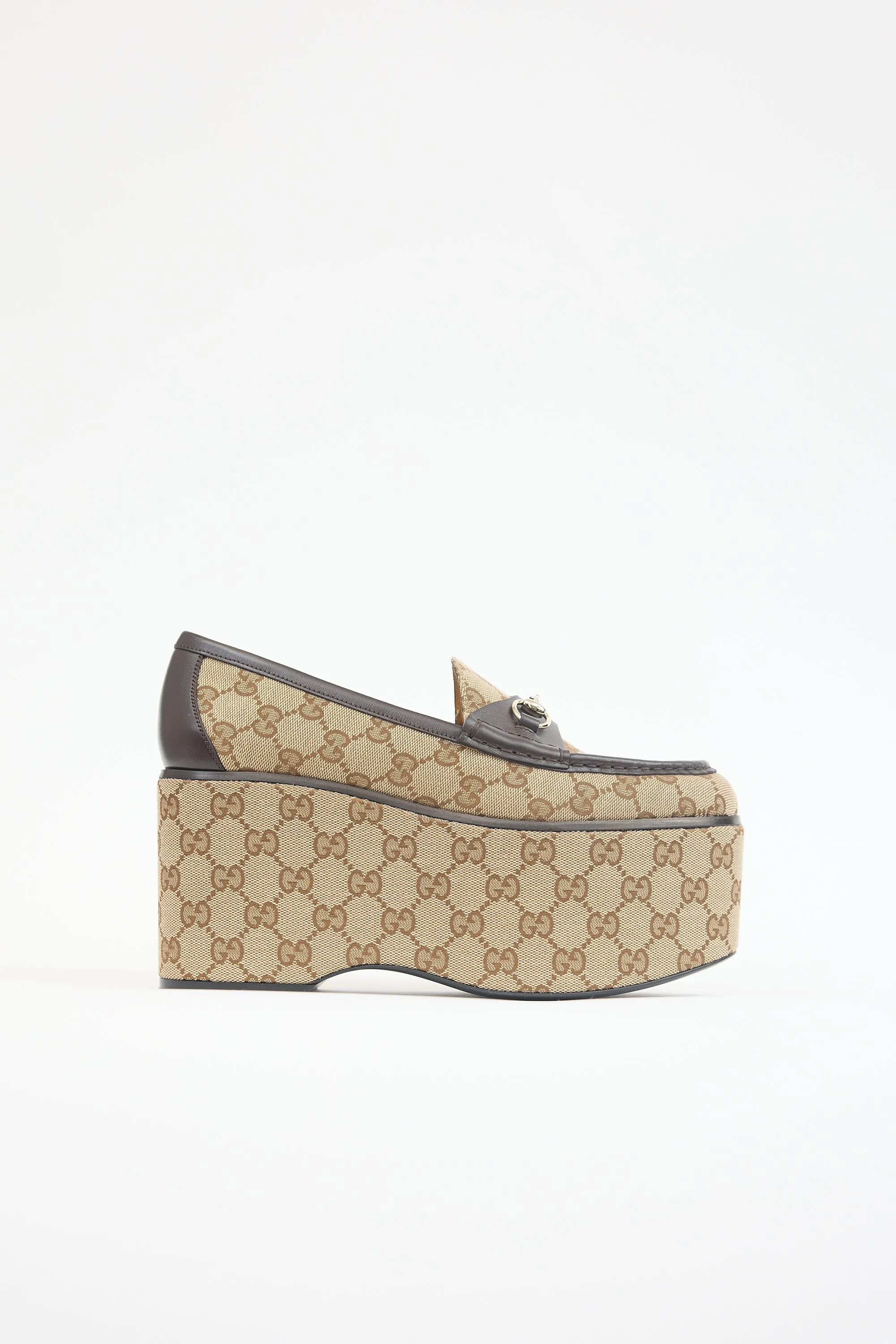 GG Monogram Platform Loafer sold by VSP Consignment