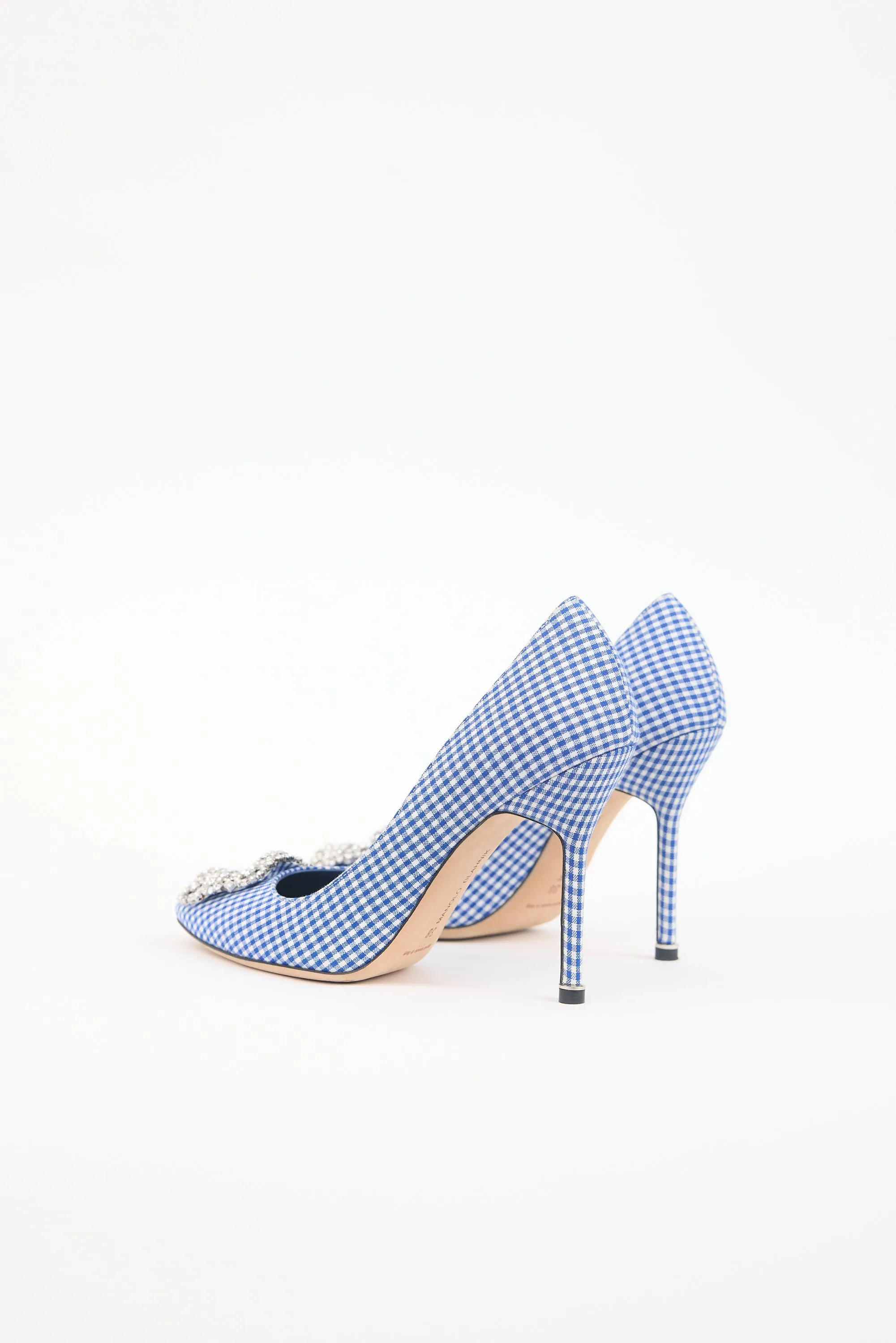 Gingham Hangisi Pump sold by VSP Consignment product image thumbnail 4