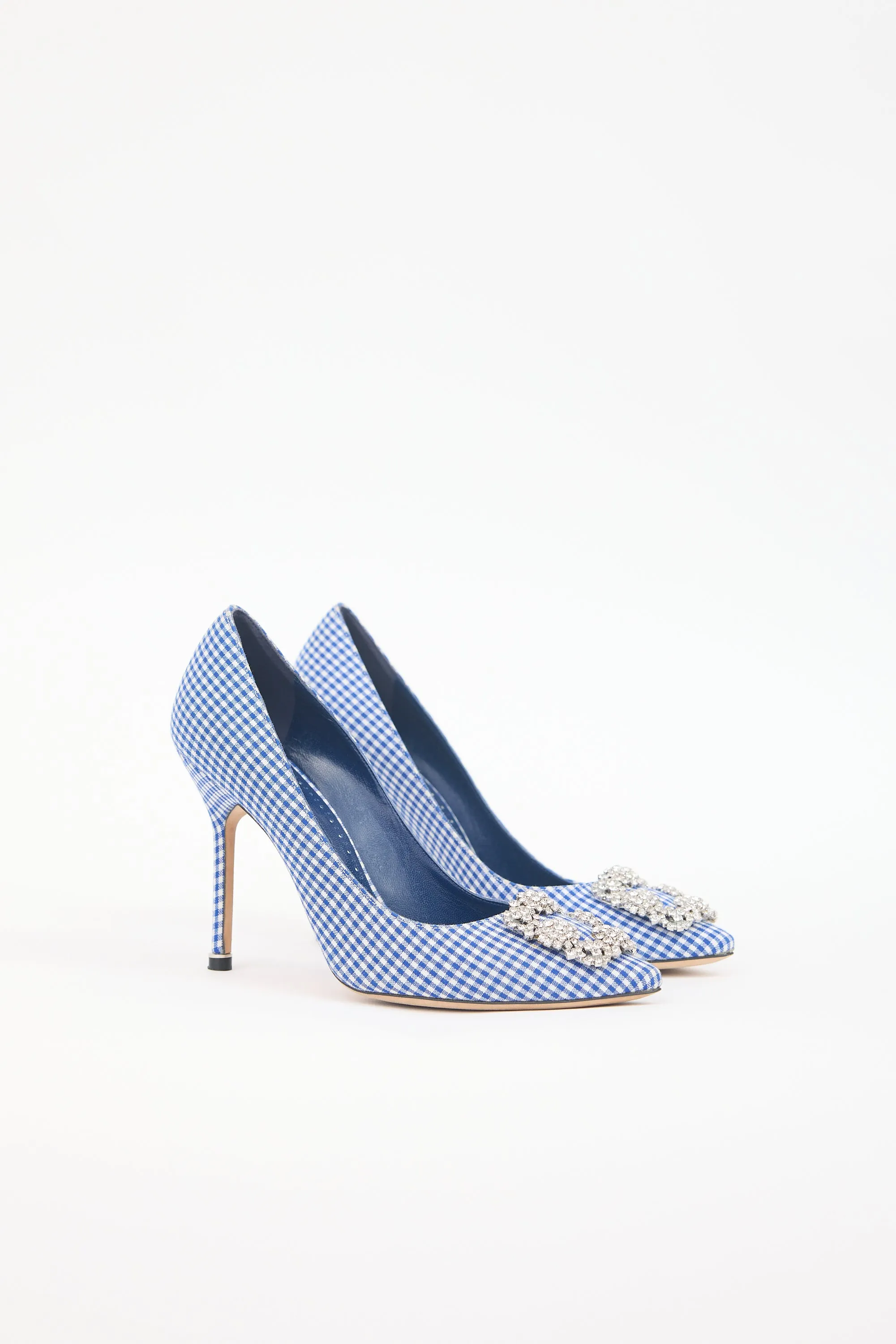 Gingham Hangisi Pump sold by VSP Consignment product image thumbnail 2