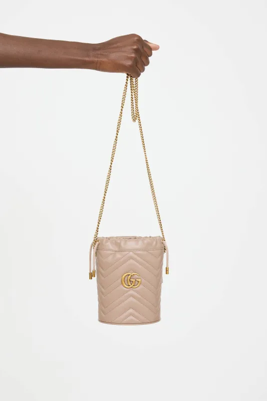 GG Marmont Chain Bucket Bag sold by VSP Consignment