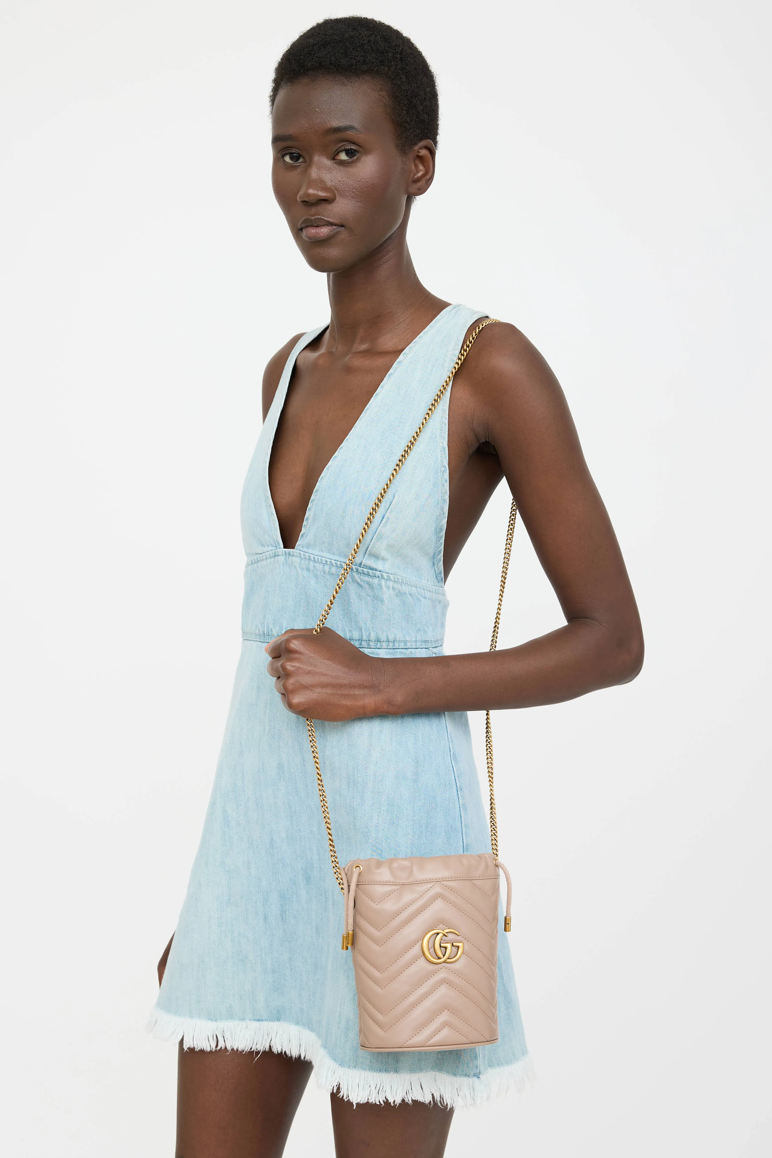 GG Marmont Chain Bucket Bag sold by VSP Consignment product image thumbnail 2