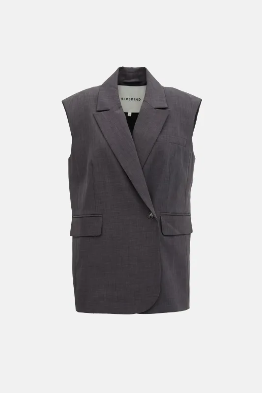 Averill Sleeveless Vest sold by VSP Consignment