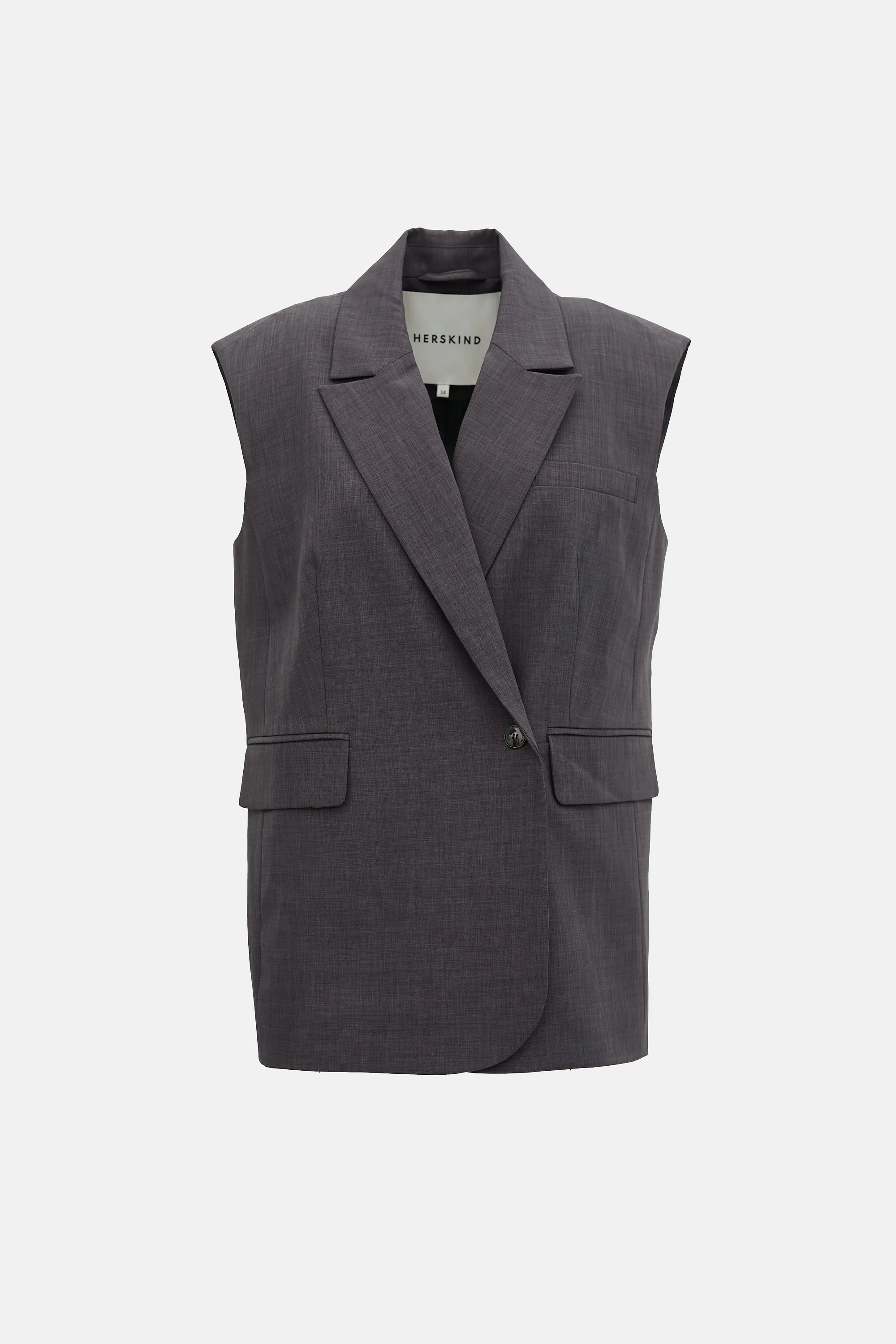 Averill Sleeveless Vest sold by VSP Consignment