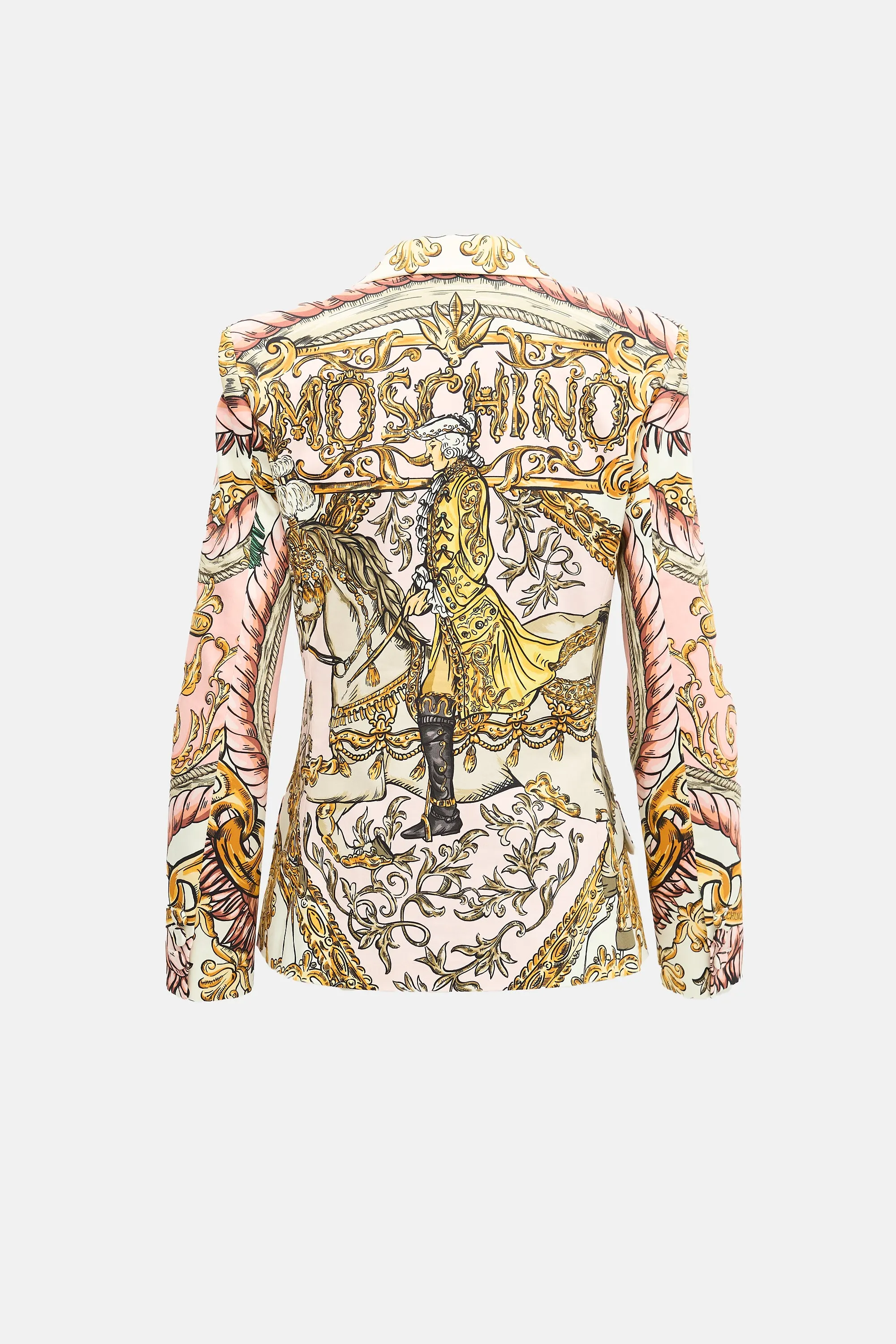 Printed Logo Blazer sold by VSP Consignment product image thumbnail 2