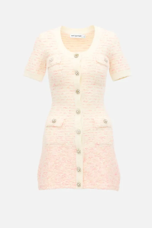 Boucle Knit Mini Dress sold by VSP Consignment