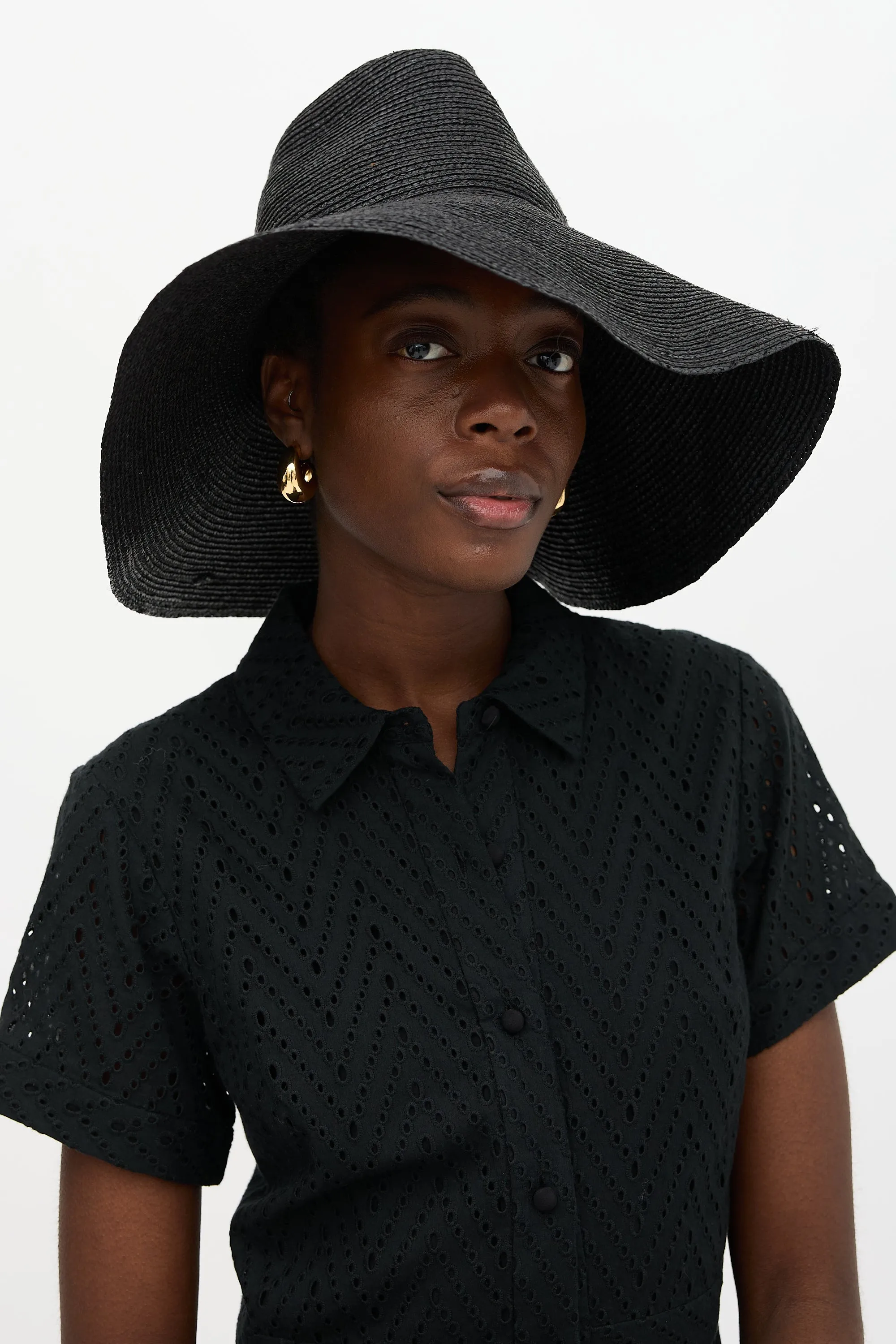 Raffia Tinsley Hat sold by VSP Consignment