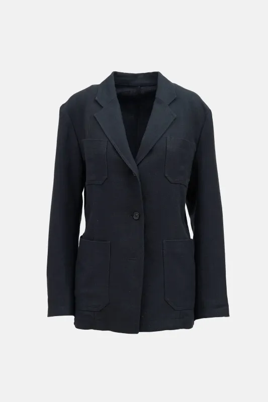 Slim Linen Blazer sold by VSP Consignment