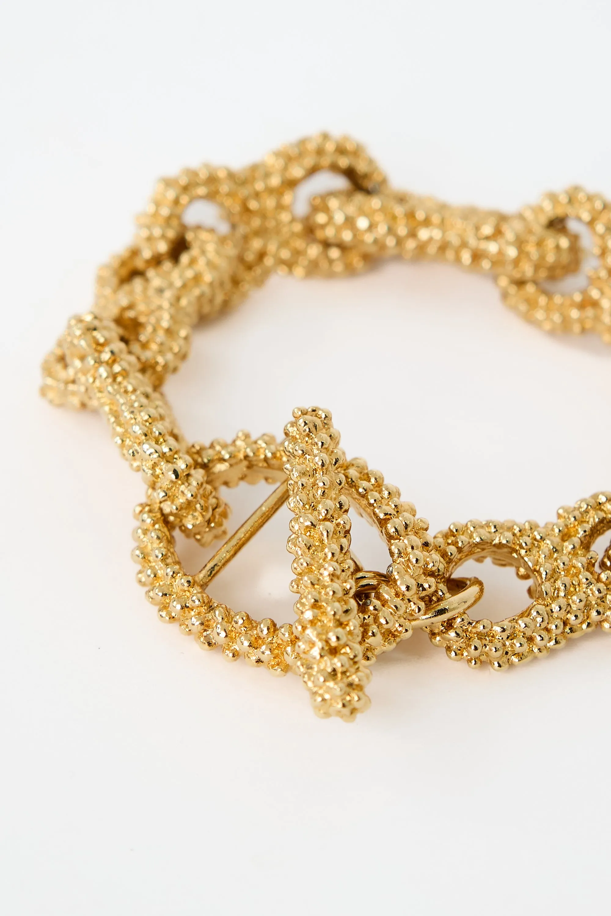 Vega Textured Chain Bracelet sold by VSP Consignment product image thumbnail 3